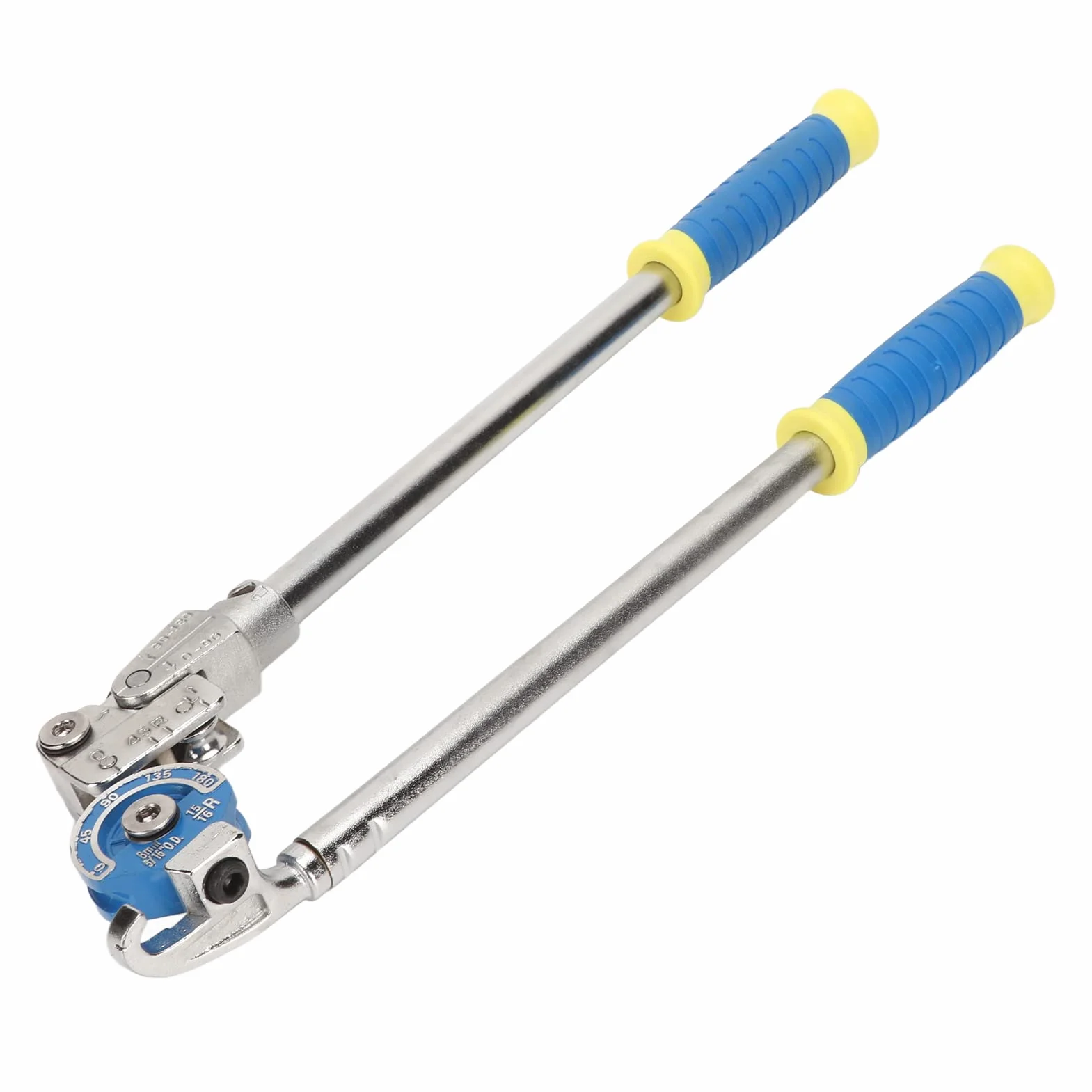 Generic Ręczna Giętarka do Rur Ergonomiczna Konstrukcja Gięcie o 180 Stopni do Prac Hydraulicznych Rury Miedziane