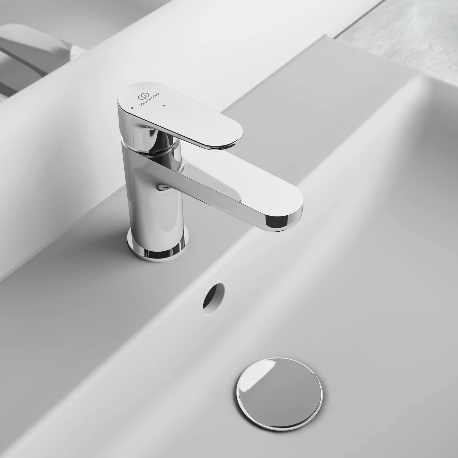 Ideal Standard BC697AA Cerafine O bateria umywalkowa z zestawem odpływowym