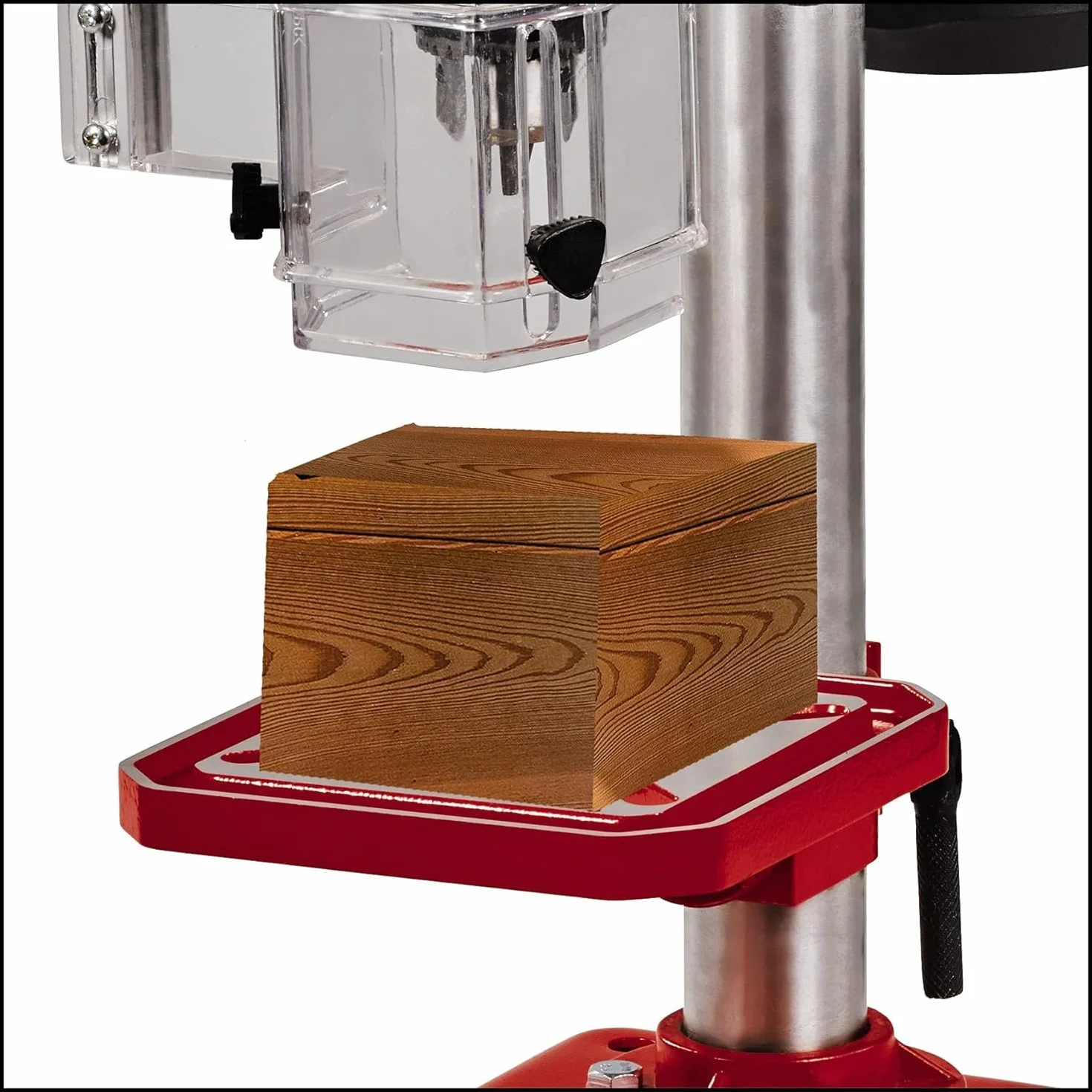 Einhell 4520592 Wiertarka Kolumnowa, 450 W, 220 V, Czarny/Czerwony, ‎42 x 21.8 x 59.8 cm; 12.99 kg