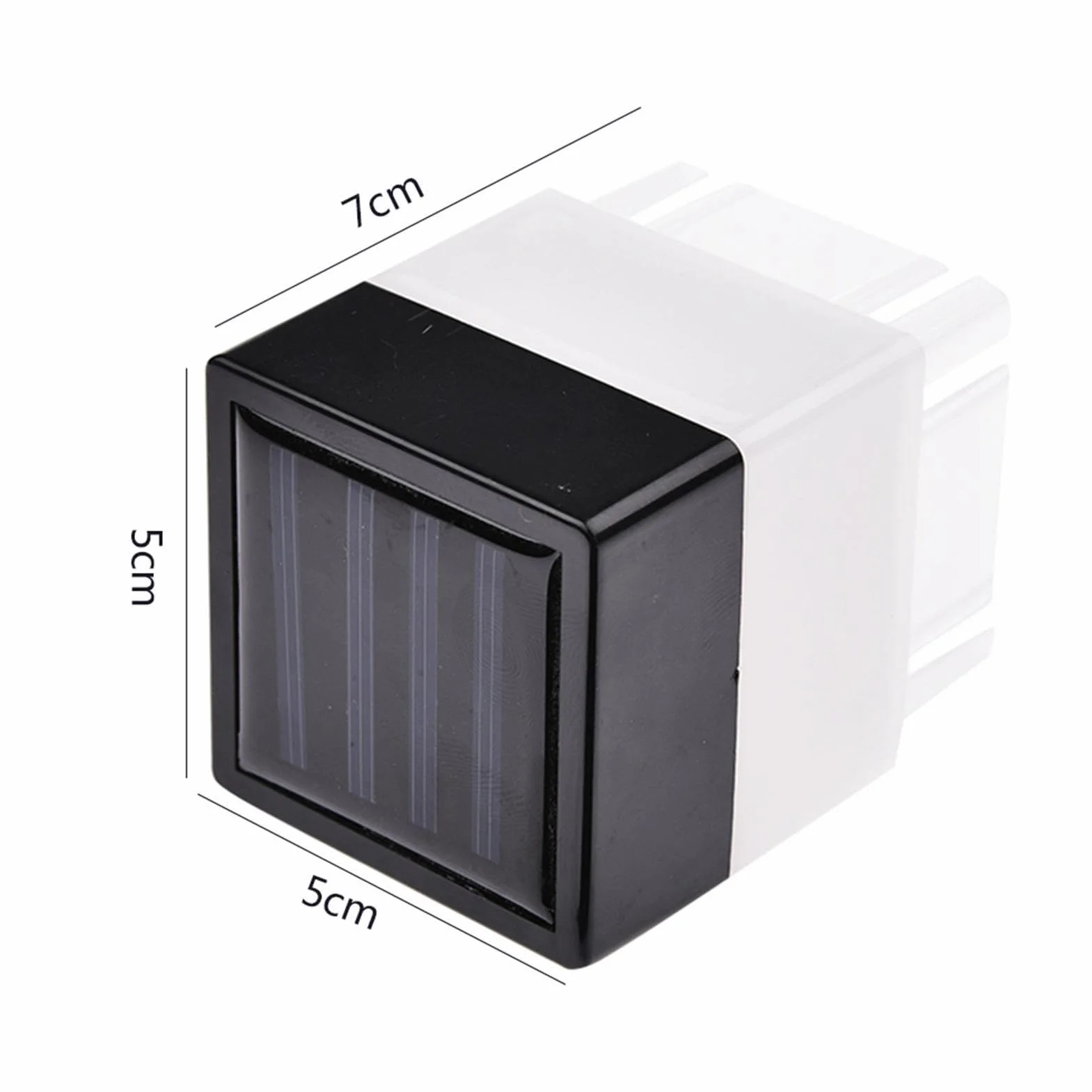 S?upek ogrodzeniowy lampy solarne, lampa ogrodowa zasilana energi? s?oneczn? , zewn?trzne ?wiat?a LED, dekoracyjne ?wietlenie tarasowe, solarne ?wietlenie tarasowe, drogowe lampy solarne, ?wietlenie