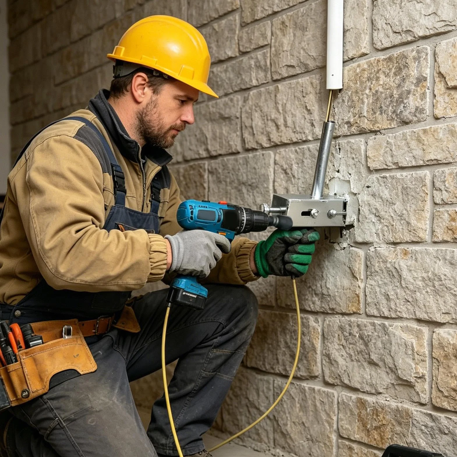Przeciągacz do kabli z wytrzymałą taśmą sprężystą 15 m | Narzędzie do przeciągania kabli w rurach dla elektryków hydraulików techników na budowę instalacji rur i