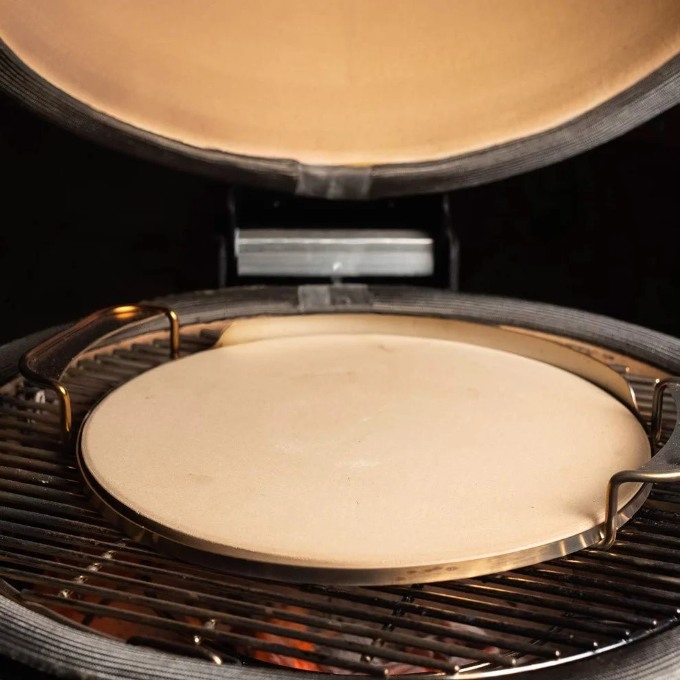 Onlyfire Kamień do pizzy 33,52 cm z uchwytem do pieca, grilla, kamado Weber Gourmet BBQ