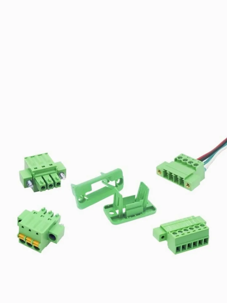 5 zestawów 15EDGWC-3,81 mm bezlutownicza wtyczka sprężynowa 2-24p zestaw złączy elektronicznych co/mpone/NTS (3P)