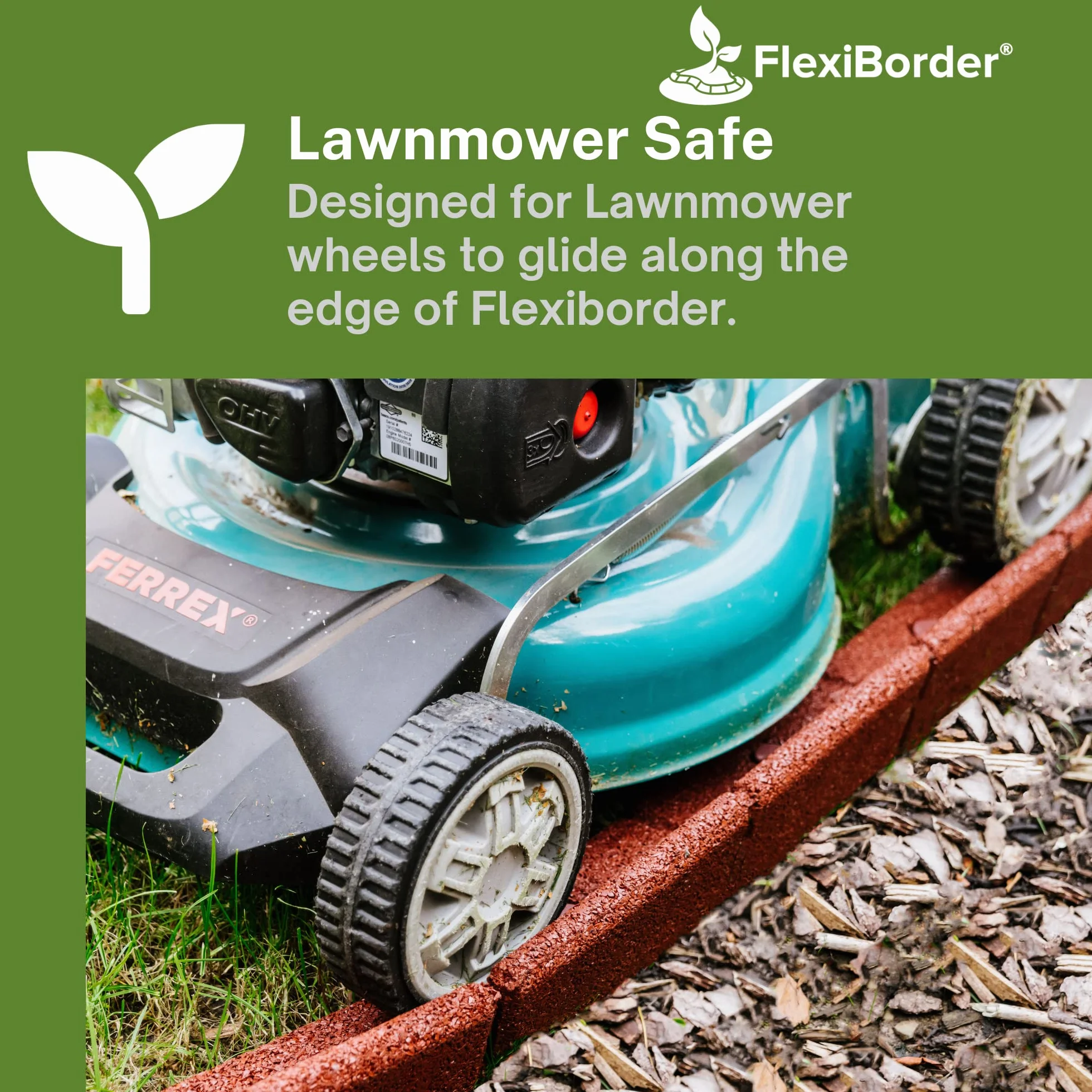 EcoShape FlexiBorder elastyczny system krawędzi trawnika 6 x 1 metr czarny