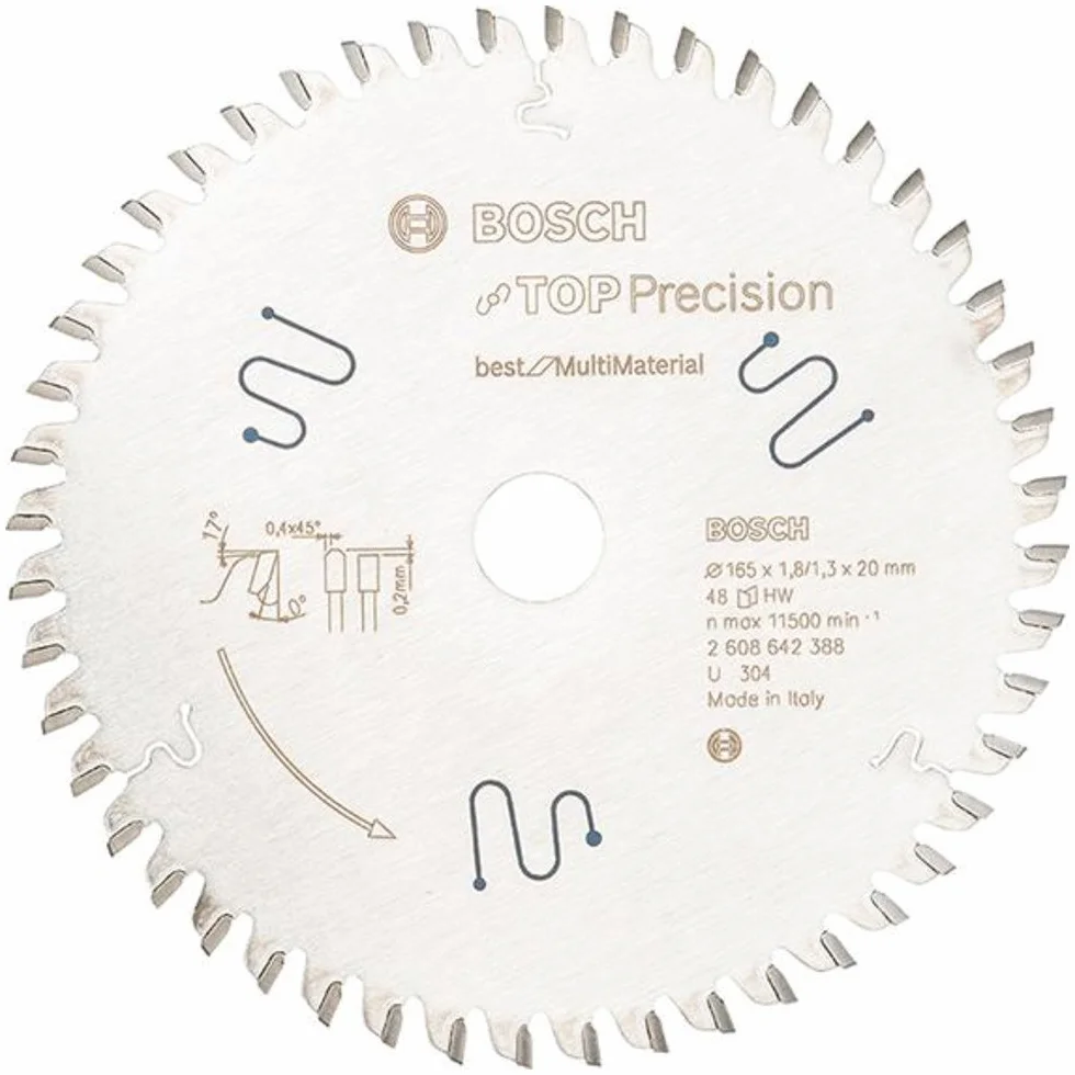 Bosch Profesional TARCZA PILARSKA BS MU H 165x20-56