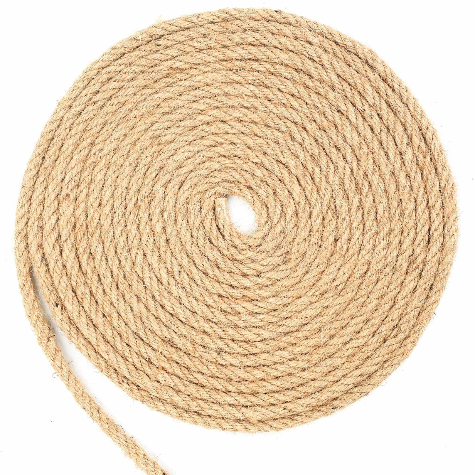Lina jutowa 8 mm x 25 m naturalny sznurek do rękodzieła i dekoracji