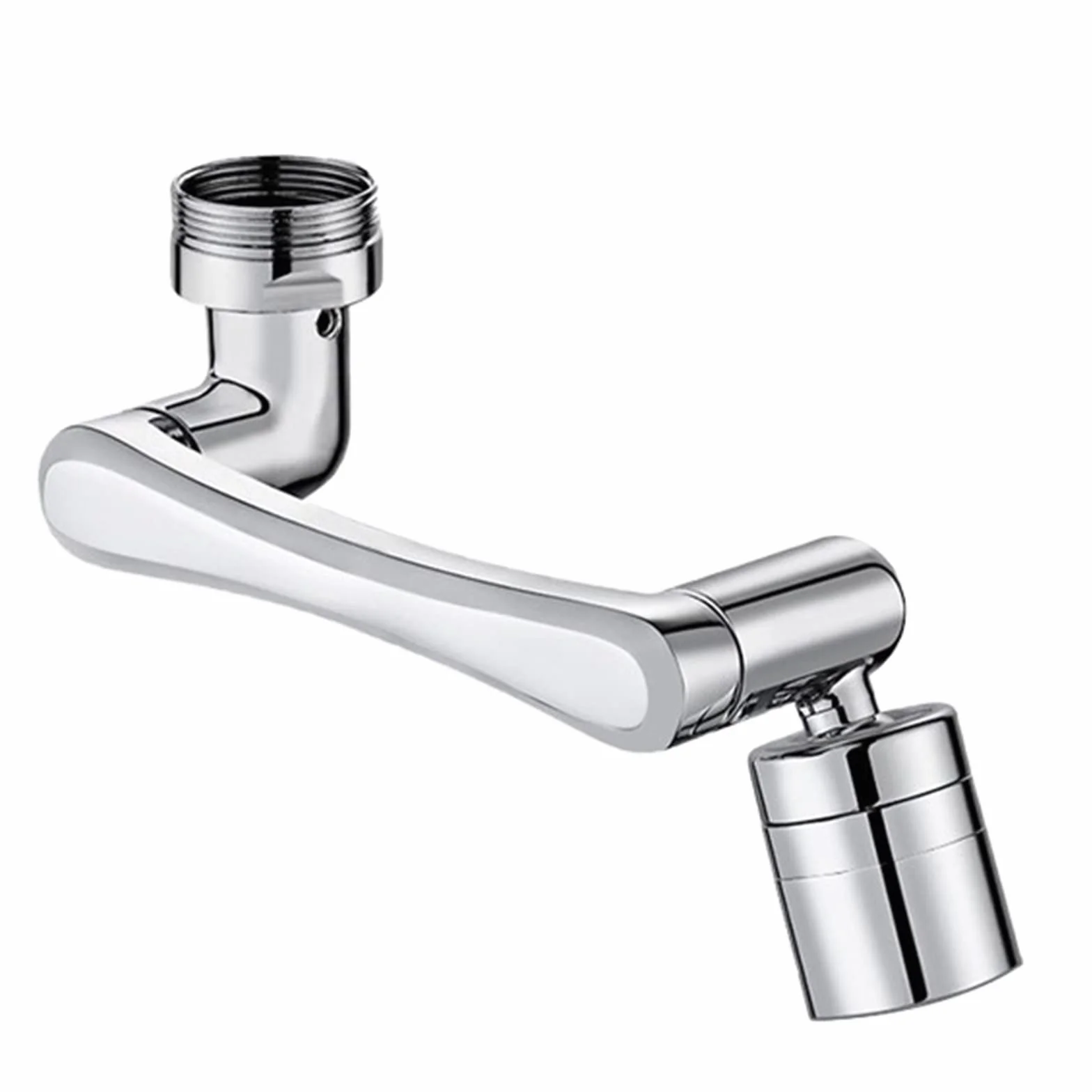 Miedziany Metal 1440 ° obrotowy kran Aerator Extender uniwersalny Bubbler filtr przeciw rozpryskom oszczędzanie dyszy wodnej do kuchni Well Made(2pcs-01)