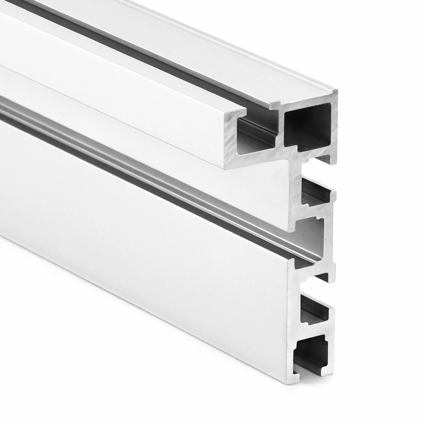 QWORK® prowadnice T Nut, 75 typ 800 mm prowadnica T-Nut, prowadnice kątowe, ze stopu aluminium, do obróbki drewna, piły tarczowej, mocowania ogrodzenia