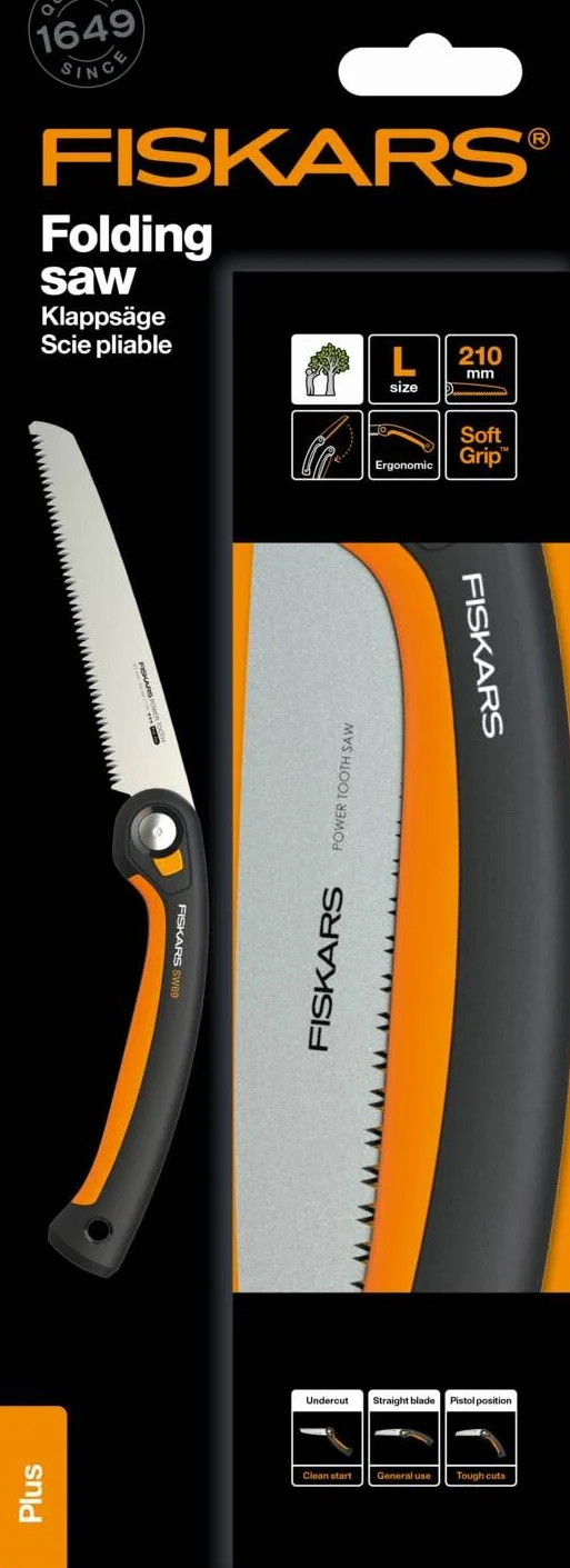 Fiskars Plus Piła składana SW69