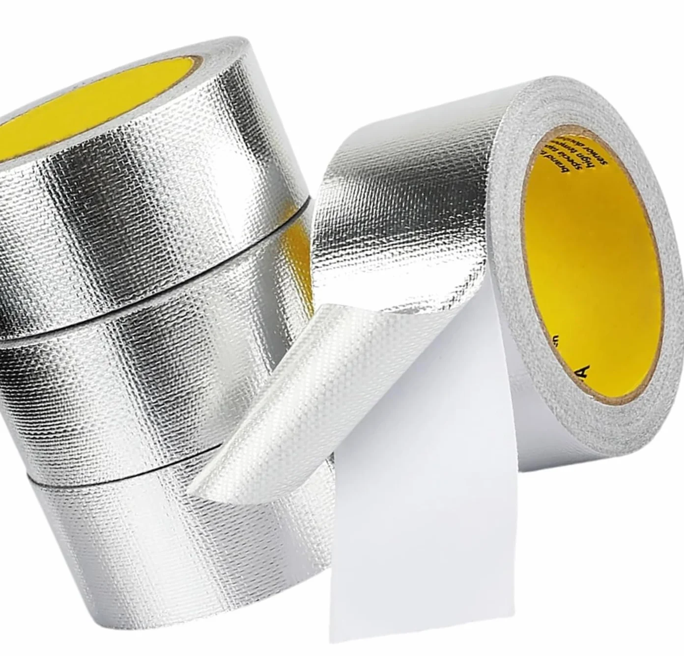 Taśma klejąca z folii aluminiowej – (1 rolka) | Wodoodporny, żaroodporny klej izolacyjny(40cmx20mx0.15Mm)