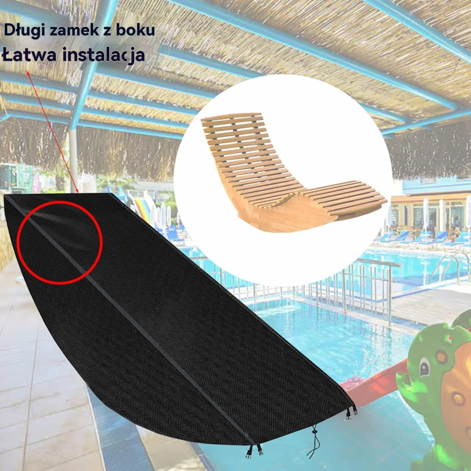 Pokrowce Na Krzesła Tarasowe - Wodoodporne Osłony Na Bujaki Ogrodowe | Wytrzymała Osłona Odporna Na Rozerwanie Do Ogrodu Na Taras Plażę I Nad Basenem