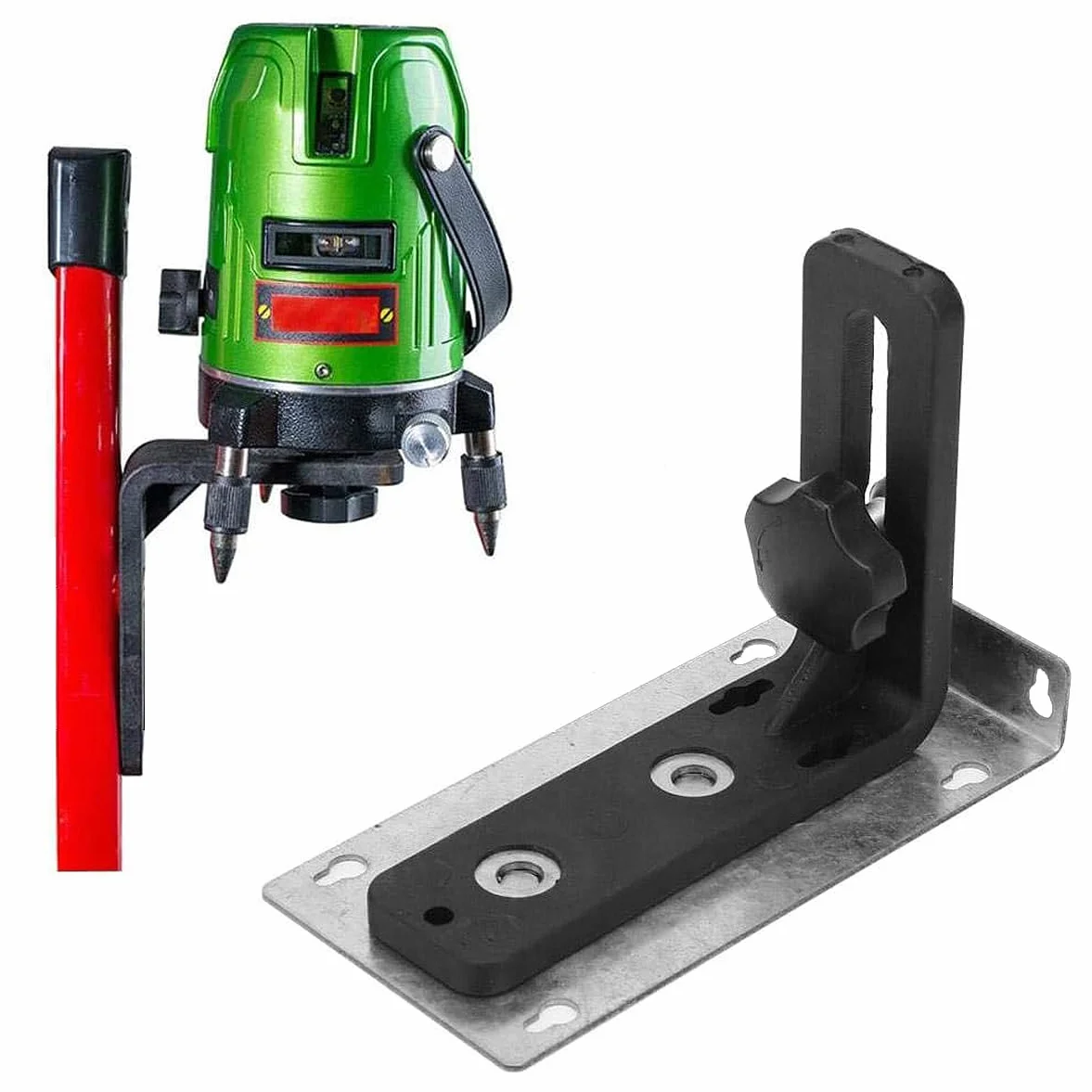 5/8 Calowy Uchwyt Magnetyczny, Uchwyt Magnetyczny Do Poziomicy Laserowej W Kształcie Litery L, Regulowana Podpora Do Montażu Na Ścianie, Do Instrumentów Laserowych I Akcesoriów Do Zawieszania
