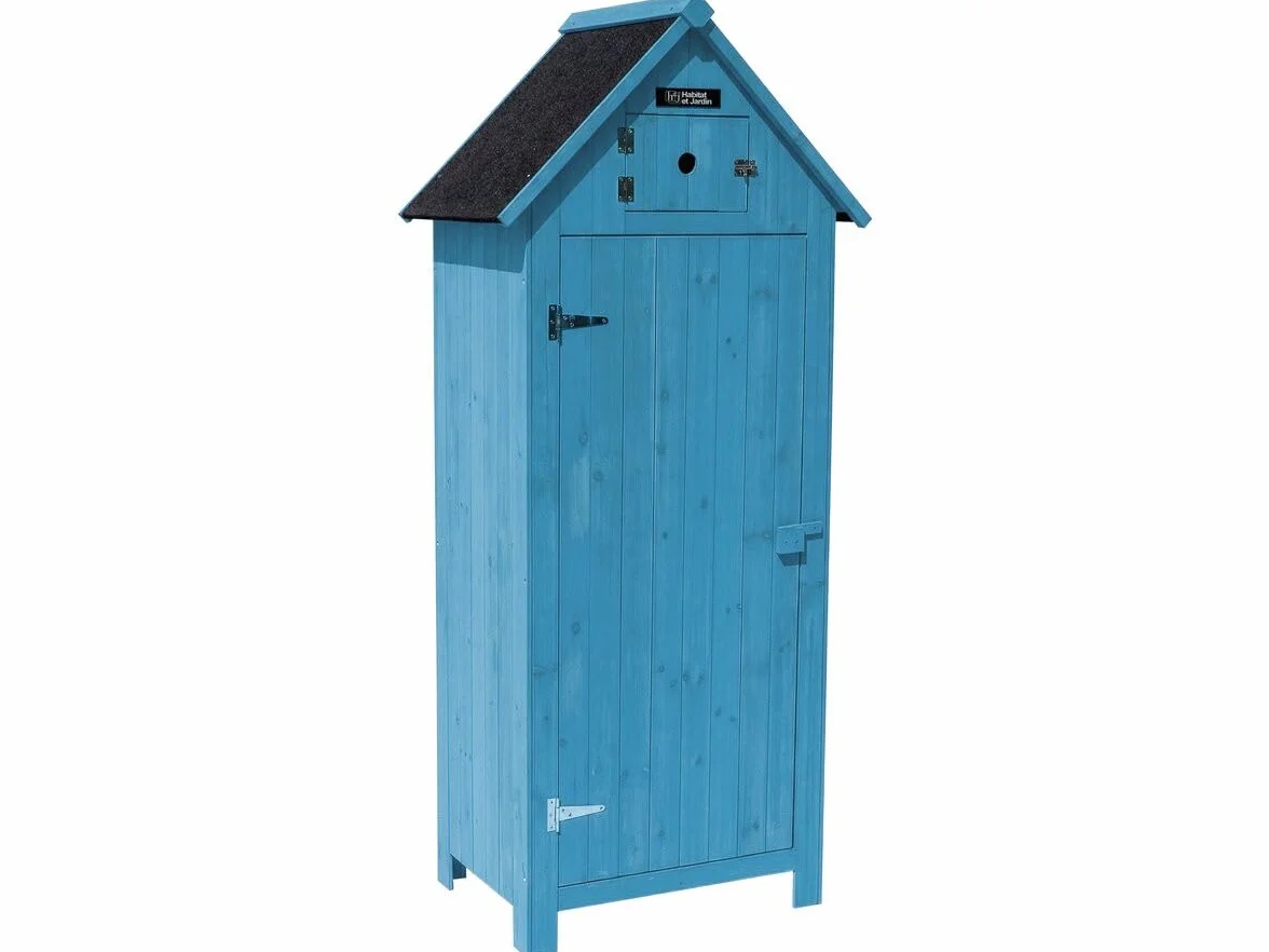 Szafa ogrodowa Cabanon 77 x 54.5 x 179 cm Błękitna