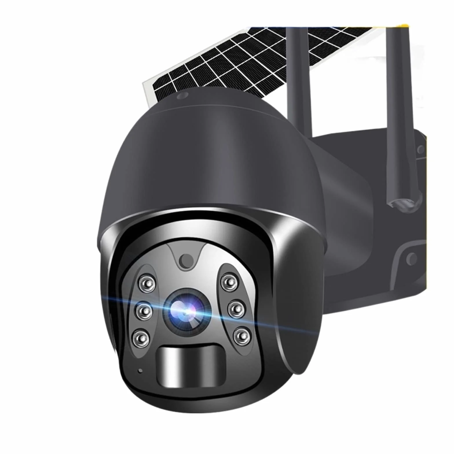 Kamera IP Tuya 4G karta SIM nadzór wideo kamera do monitoringu cctv 1080P słoneczna zewnętrzna bezprzewodowa bateria PTZ inteligentny dom(WiFi Camera 64G)