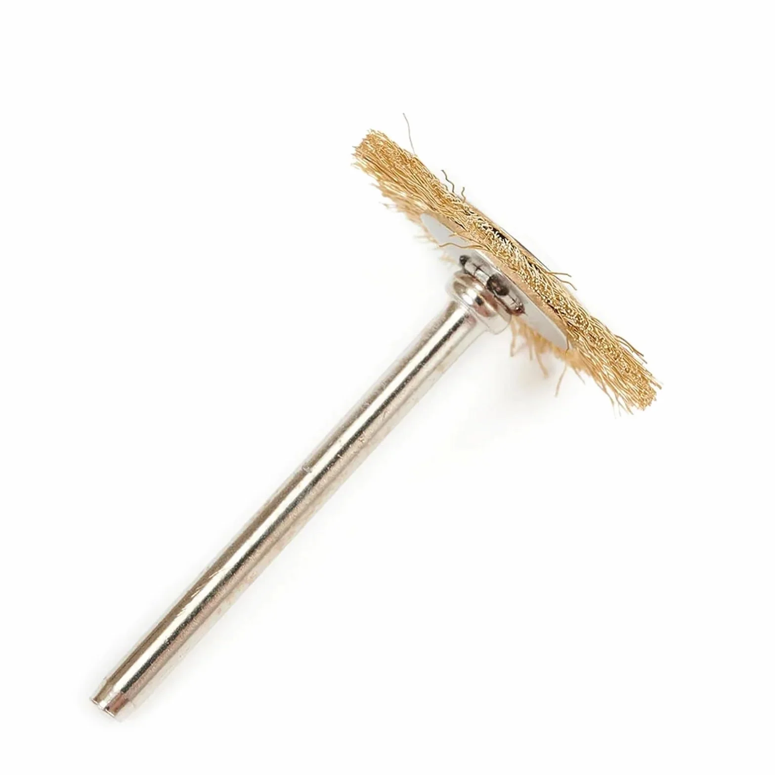 20 sztuk 3.175*25mm drut mosiężny szczotka tarczowa szlifierka narzędzie do polerowania wiertarka akcesoria do szczotek