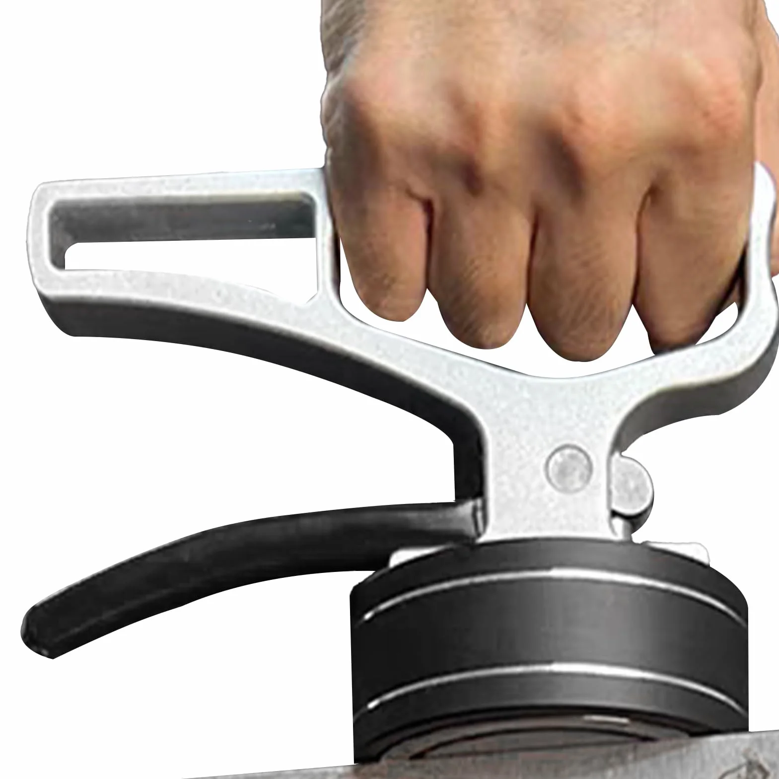 Magnetic Pickup Tool, Magnet Tool Holder, Multi Use Gadgets Gatherer, 6.1x4.72 in Quick Release Manual Curator, Nut and Bolt Collector for Nails, Nuts, Screws, Projects Small Parts