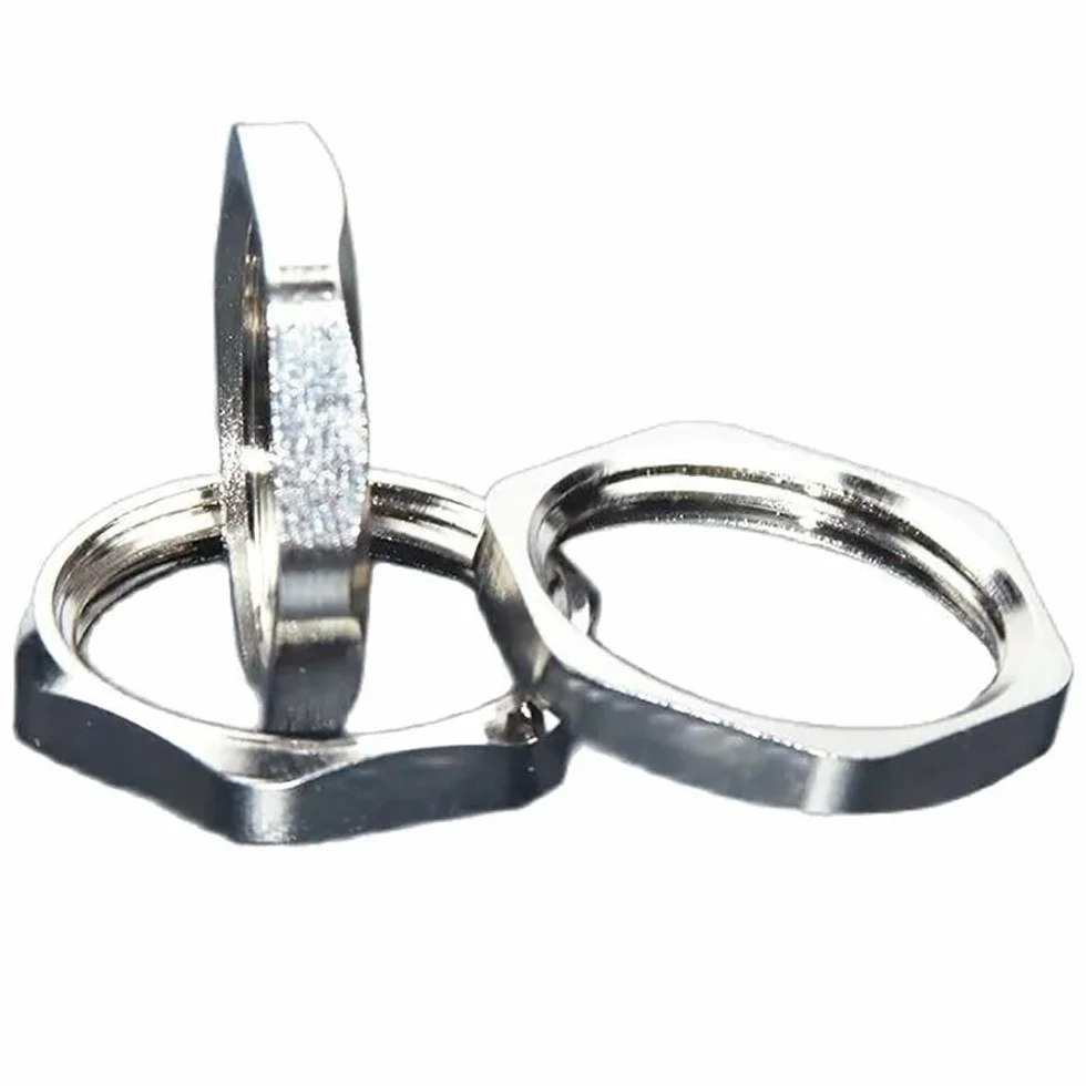 10pcs Metalowa Nakrętka Cienka Sześciokąta,M12*P 1.5mm