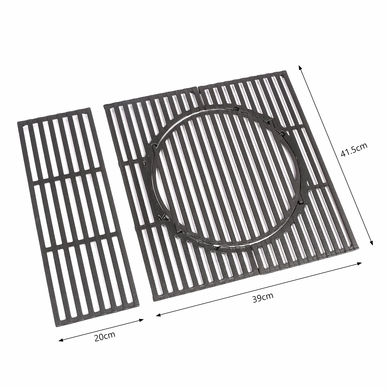 GFTIME Switch Grid system rusztu 43 x 42 cm do Enders Chicago 3, ruszt do grillowania, części zamienne