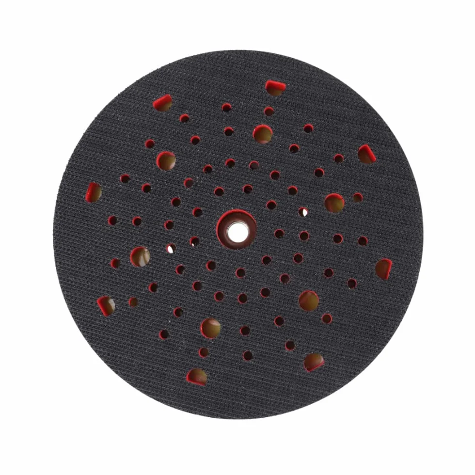 3 x Trade-Shop 150 mm, 72-otworowy talerz szlifierski na rzep, talerz szlifierski, kompatybilny z szlifierkami mimośrodowymi M8, zamiennik do Bosch 2 608 601 335/2.608.601.335, RSM6045