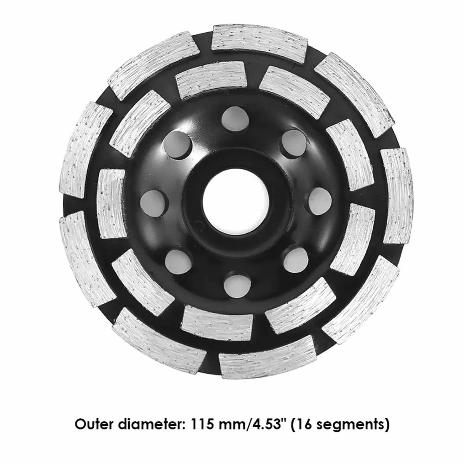 115/125/180mm diamentowa tarcza szlifierska ścierne narzędzia do betonu, ściernica, obróbka metalu, tarcze tnące, ostrze do kubka, 1 sztuka (115 mm)