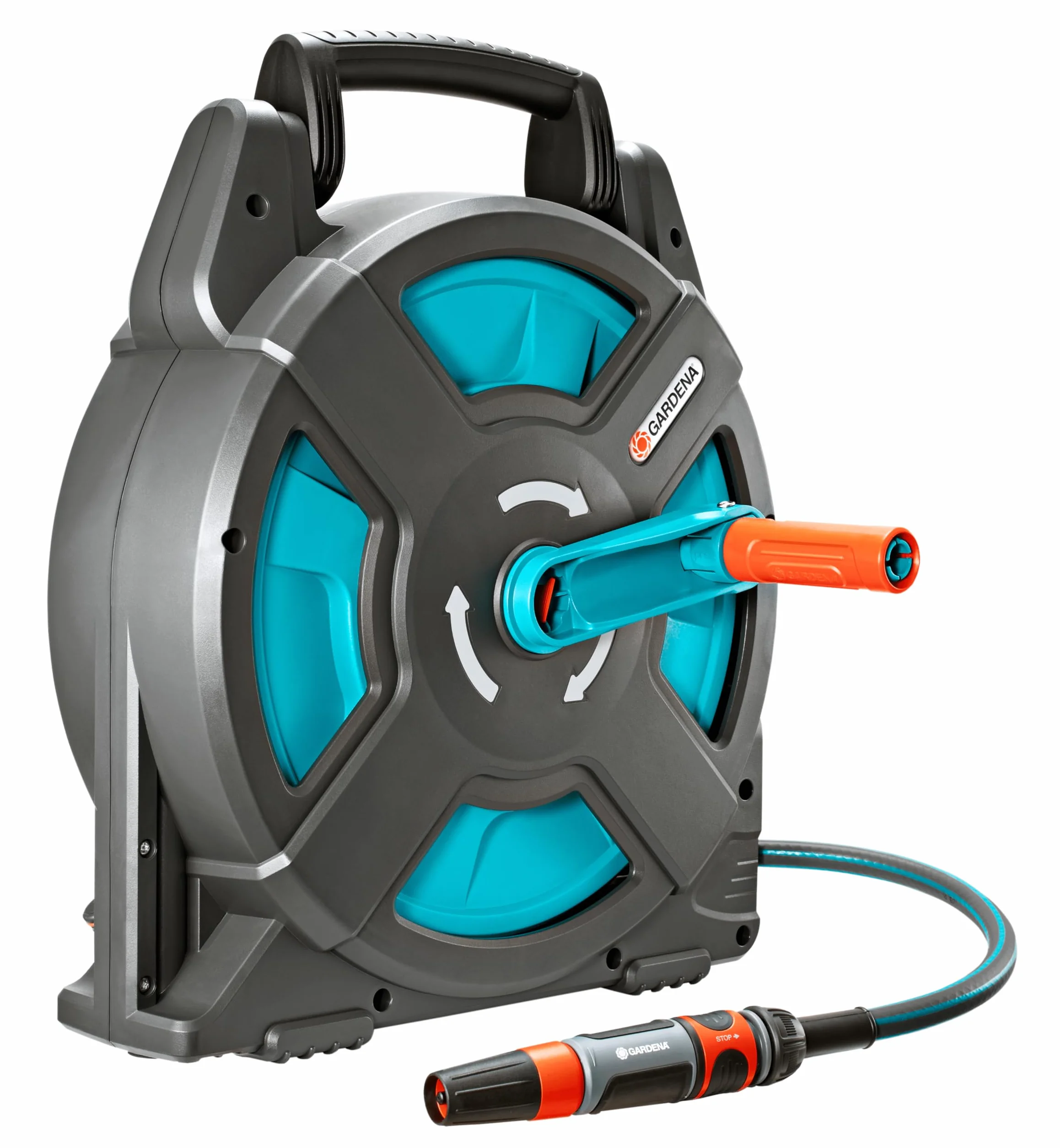 Gardena Classic nosidło na wąż 15 m zestaw bęben z adapterem 2662-20