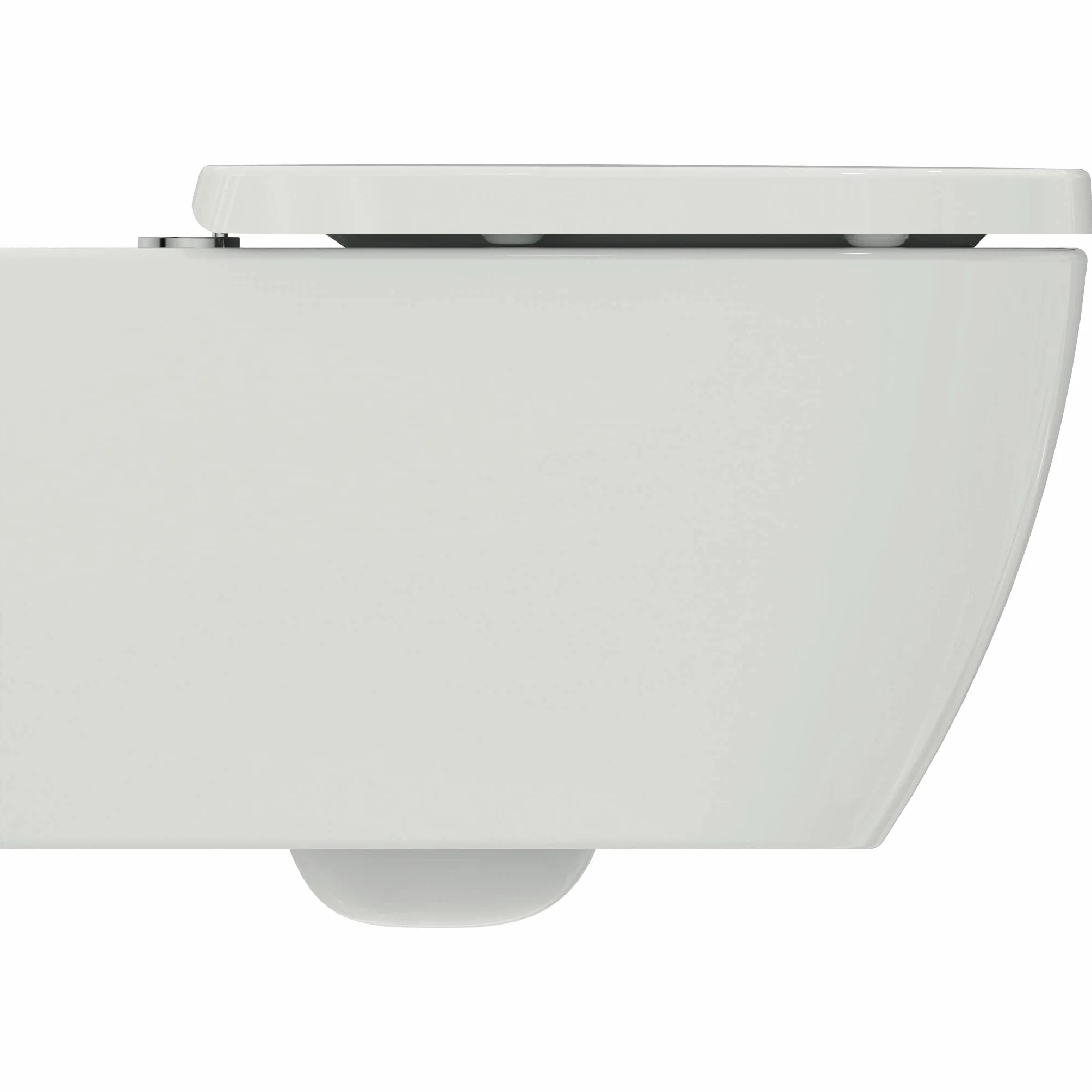 Ideal Standard i.life B wisząca muszla klozetowa z CL1 pełne spłukiwanie 3,9-6 l/min, poziome wyjście, bez obramowania, zajmuje mało miejsca – biała (360 x 545 x 380)