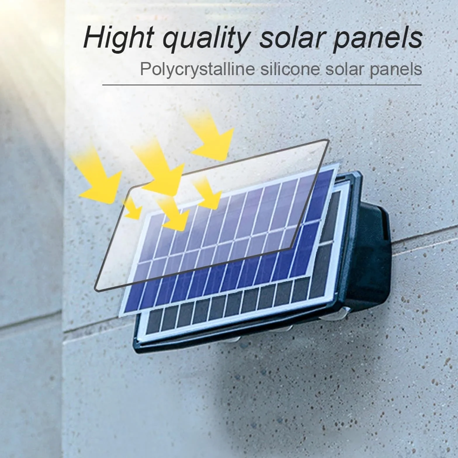 Zewnętrzna lampa solarna Led Lampa odblaskowa Wall Washer Potężna słoneczna lampa ścienna 1 sztuka, SAGESWA, 4led