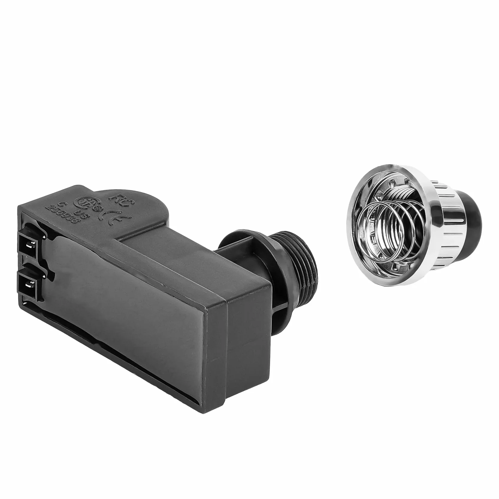 Onlyfire 14431 generator iskier 2 gniazda męskie AA bateria wciskany zapalnik do grilla
