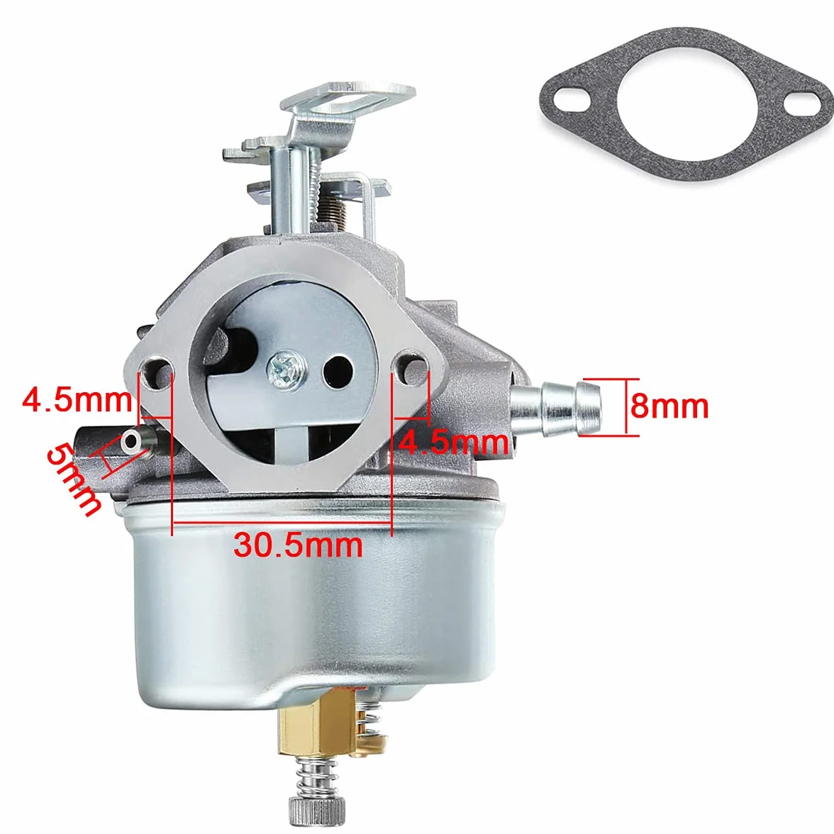 Gaźnik do odśnieżarek Tecumseh HMSK80 HMSK90 HM70 HM80 8HP 9HP 10KM z filtrem paliwa