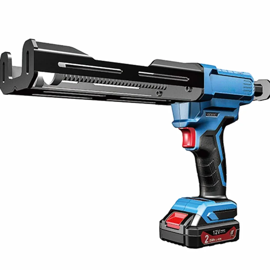 Bezprzewodowy elektryczny pistolet uszczelniający, dwukomponentowy aplikator epoksydowy 12 V, automatyczny do wkładów 400 ml, uszczelniacz silikonowy odpowiedni do różnych projektów