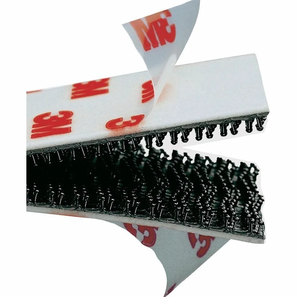 3M Dual Lock SJ 3550 10 sztuk podkładek samoprzylepnych 25,4 mm x 50 mm – taśma klejąca z zamknięciem zaciskowym; czarna; do 5 odwracalnych połączeń