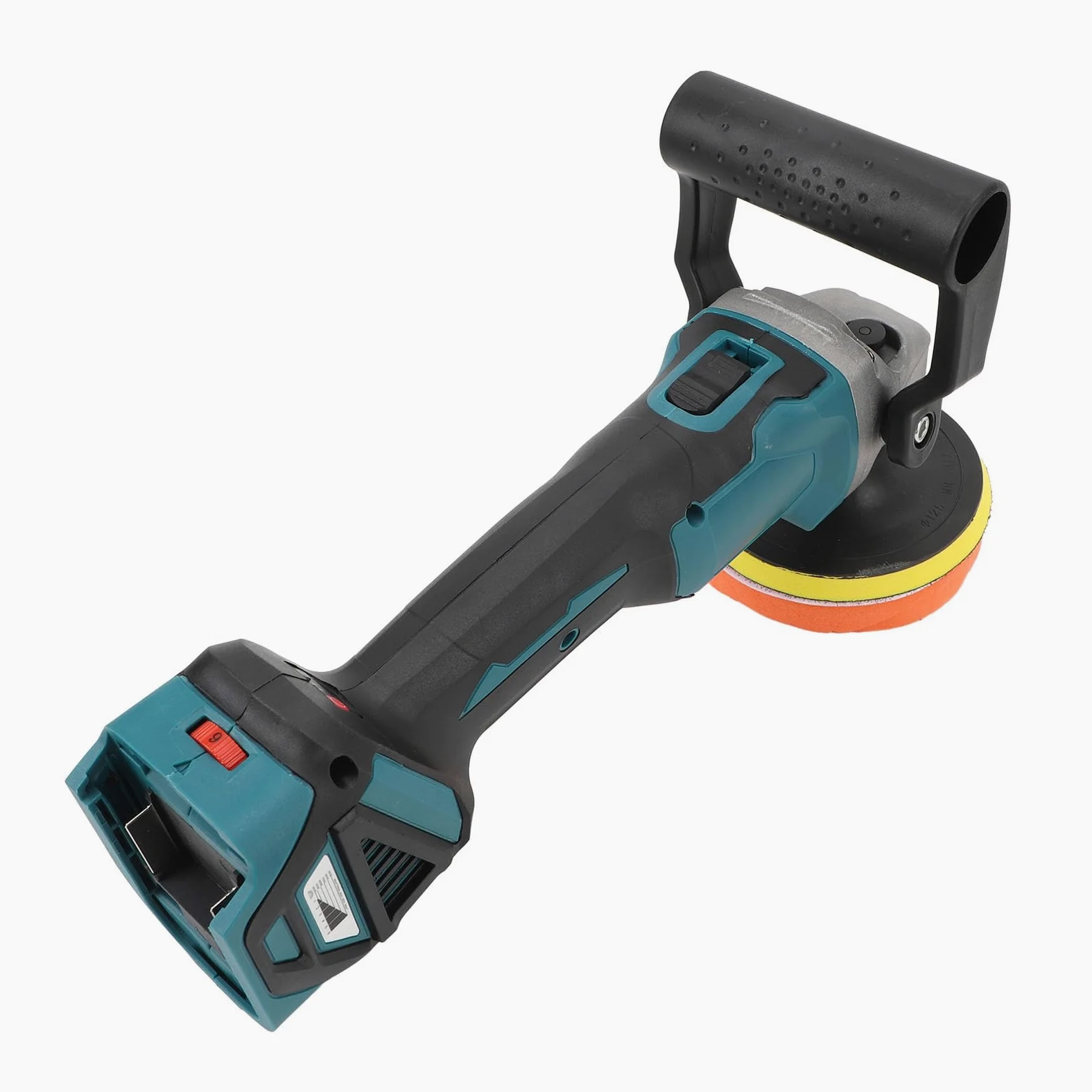 Semme BL1820 Bezprzewodowa Polerka Buforowa 6-biegowa Bezszczotkowa Polerka Samochodowa Szlifierka z Wyświetlaczem LCD Ergonomiczny Uchwyt Zasilanie Bateryjne 18 V do Woskowania Lakieru
