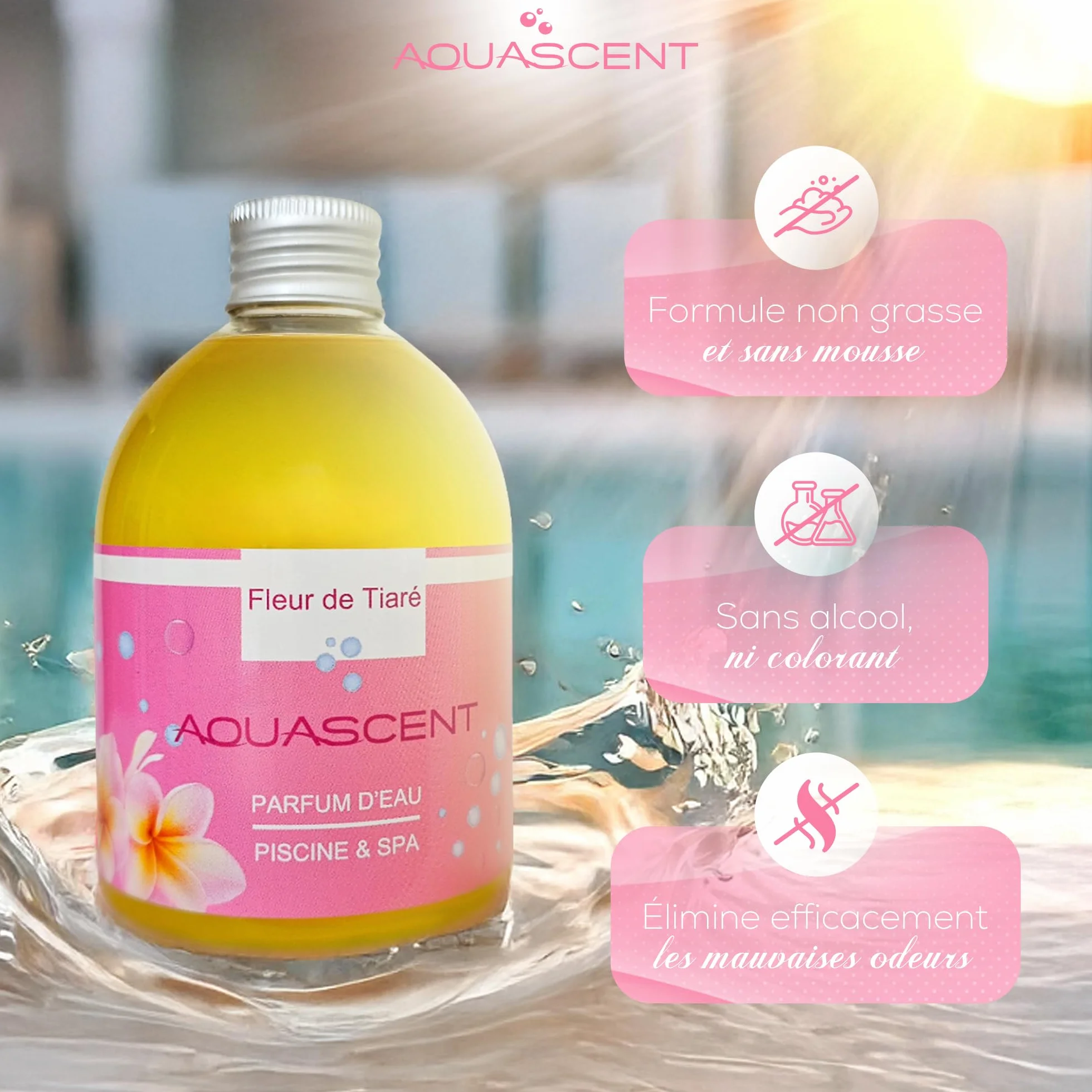 Kwiat TiAREE Zapach basenu i Spa 250ml