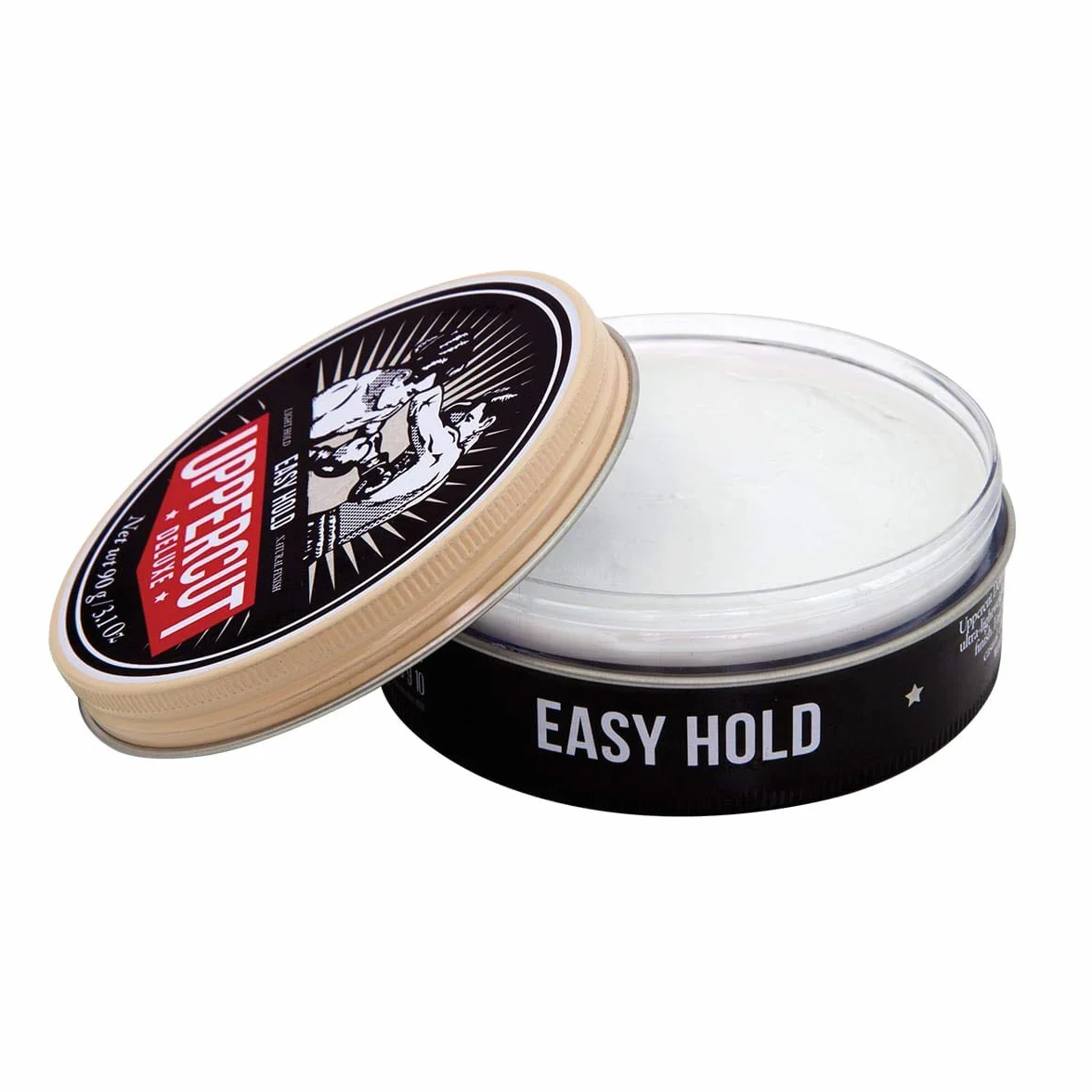 Uppercut Deluxe Easy Hold Hair Putty For Men, Light Hold, Natural Finish Water-Based Pomade For Men Washes Out Easily 90g