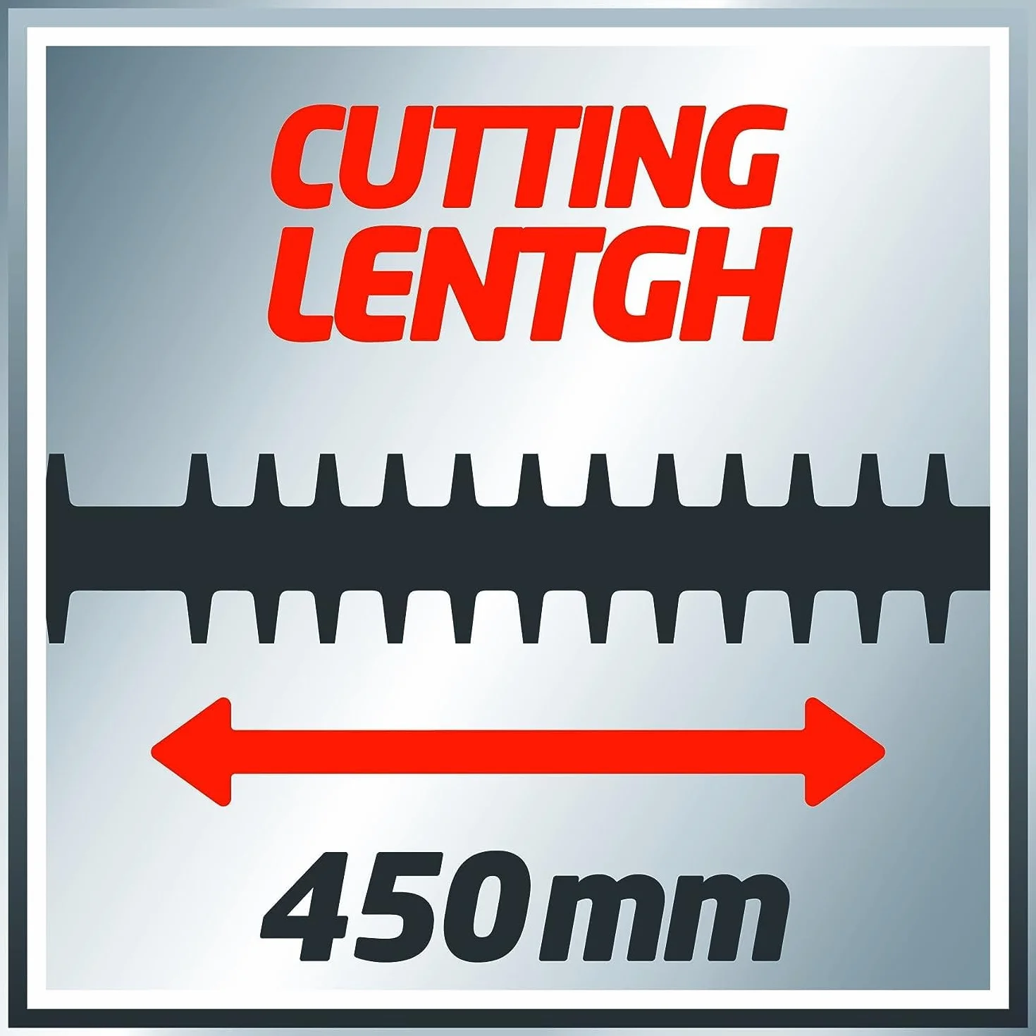 Einhell Nożyce Do Żywopłotu 420 W 230 V 45 cm