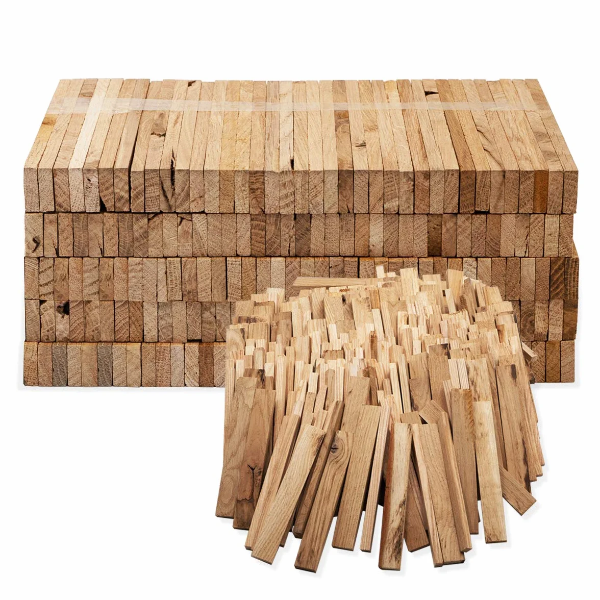 Aleko Premium 3,7 kg drewno dębowe rozpalacz do grilla, kominka, pieca, idealny do grilla, suszonego i nieobrobionego drewna opałowego