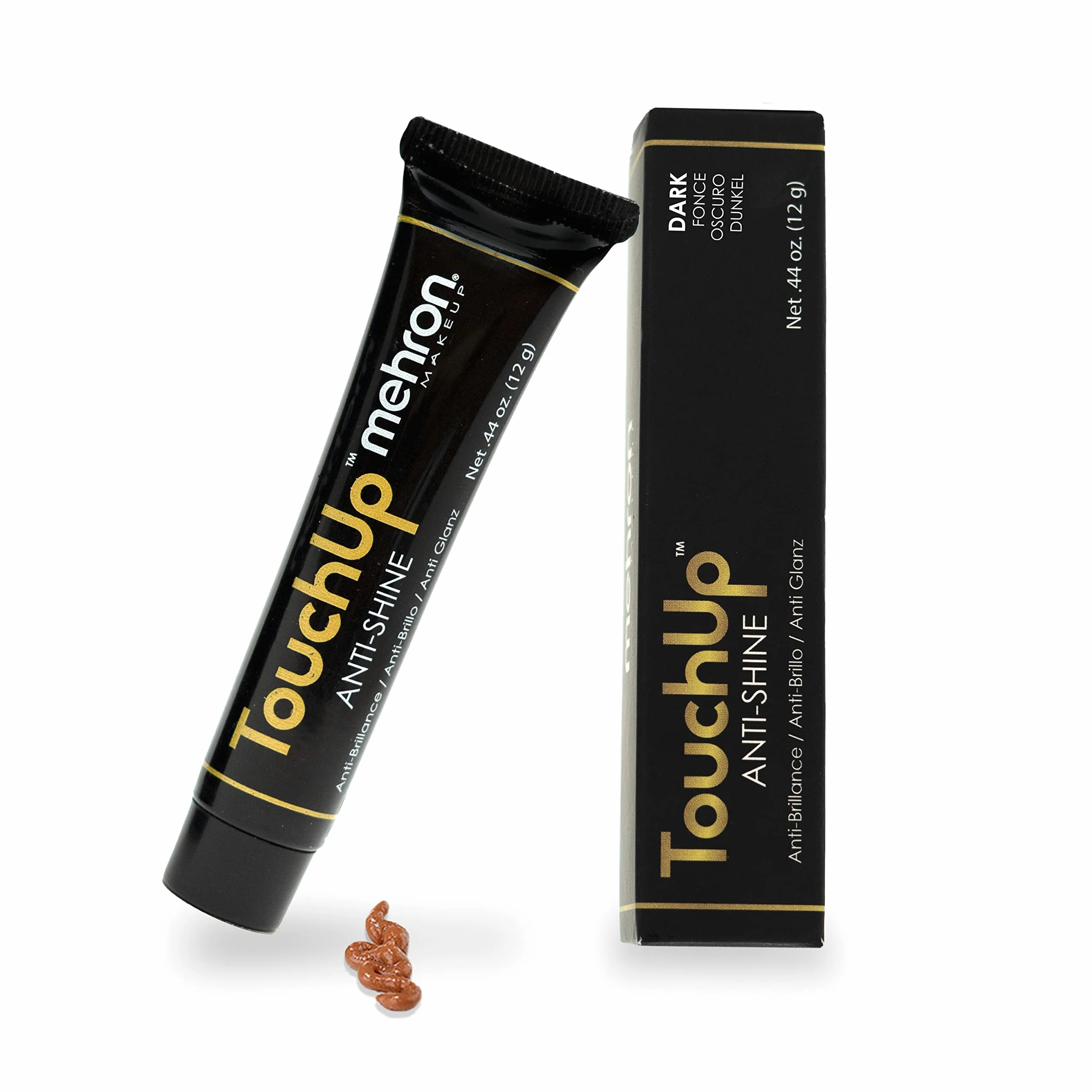 Mehron TouchUp Anti-Shine Gel Dark Tint (15 ml)