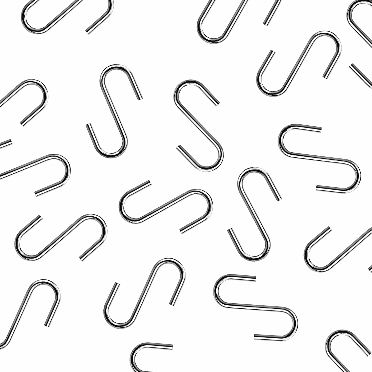150 sztuk Mini S Haczyki metalowe w kształcie litery S z pudełkiem do przechowywania do rękodzieła DIY biżuteria, brelok i etykiety