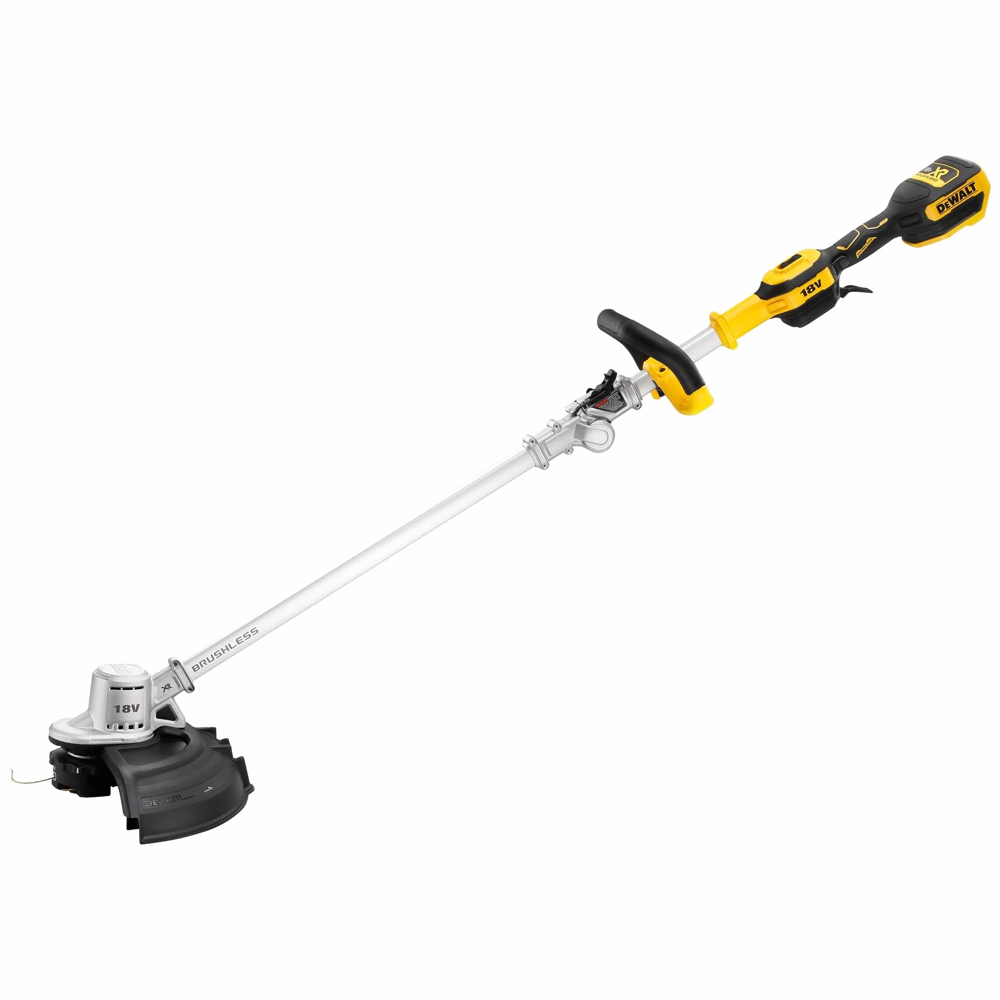DEWALT Solidny Krótka bordes bez escobillas xr 18v uchwyt plegable bez akumulator/ładowarka 36cm dla profesjonalistów i majsterkowiczów do pracy profesjonalnej 18v 36cm