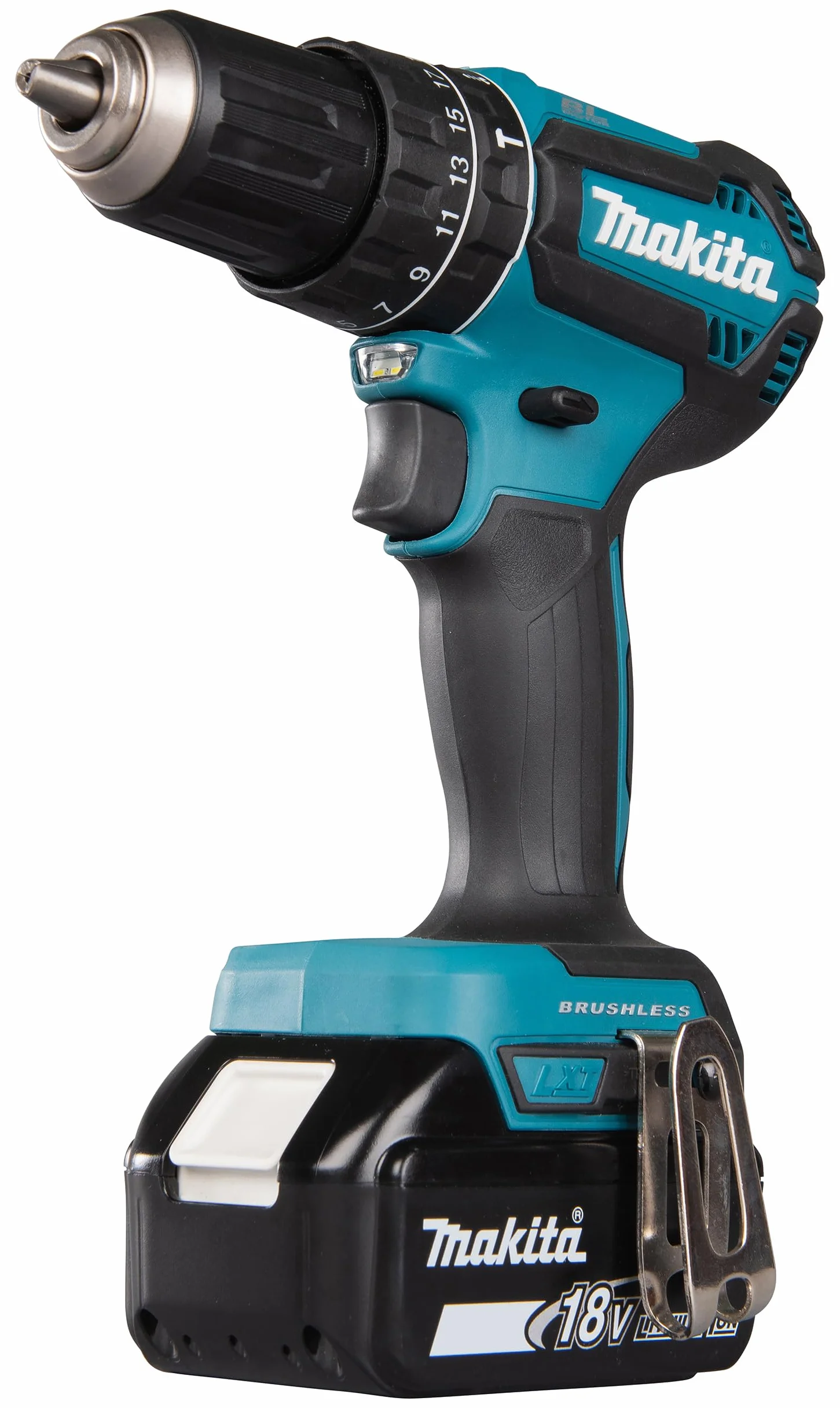 Makita Dhp485Rtj Wkrętarka, Zielony/Czarny, ‎25 x 7,9 x 18 cm; 1,8 kg