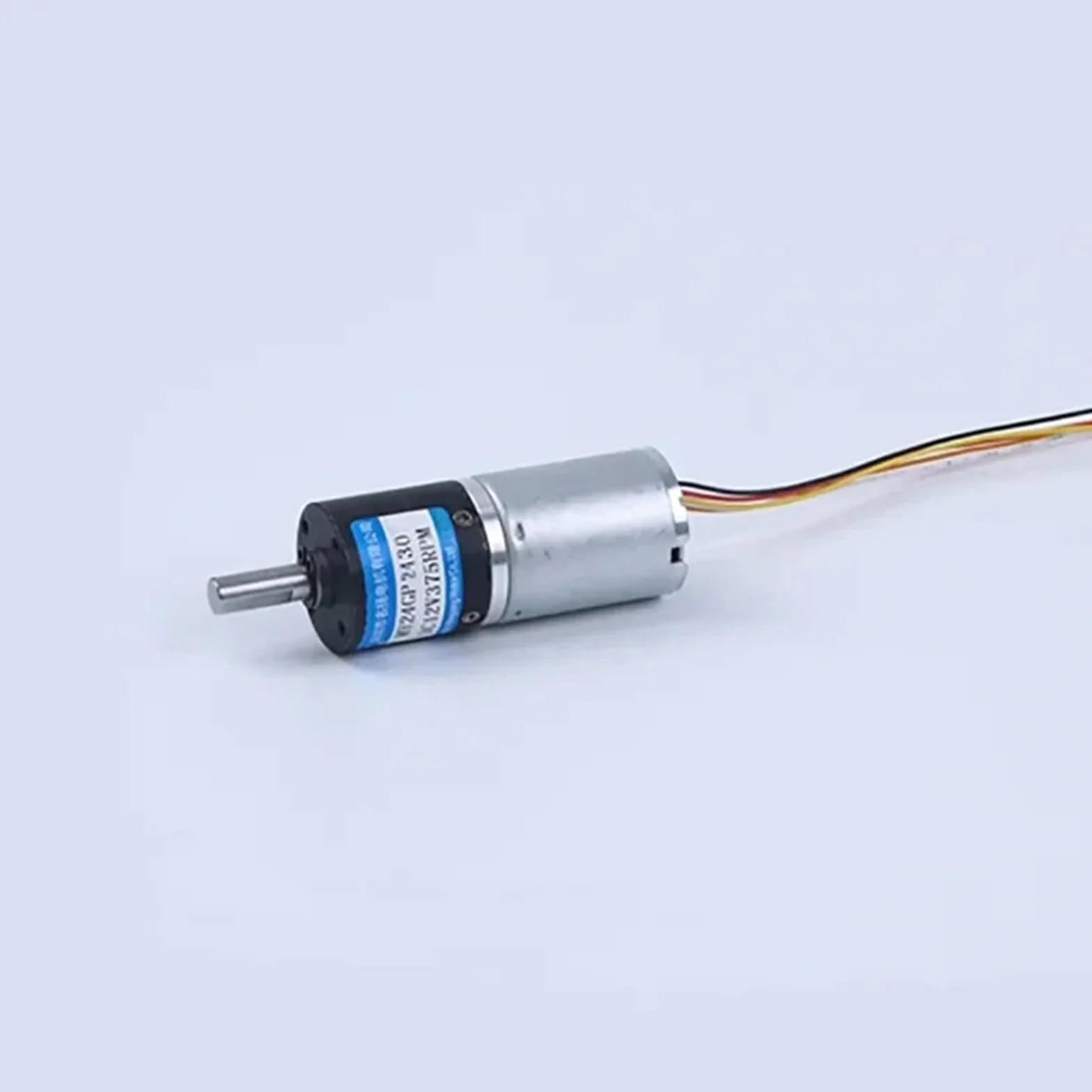 Bezszczotkowy silnik planetarny DC 12 V 24 mm, średnica wału 4 6, regulowana prędkość, zgodnie z ruchem wskazówek zegara i przeciwnie do ruchu wskazówek zegara (12 V Motorand, 6 mm 9rpm)