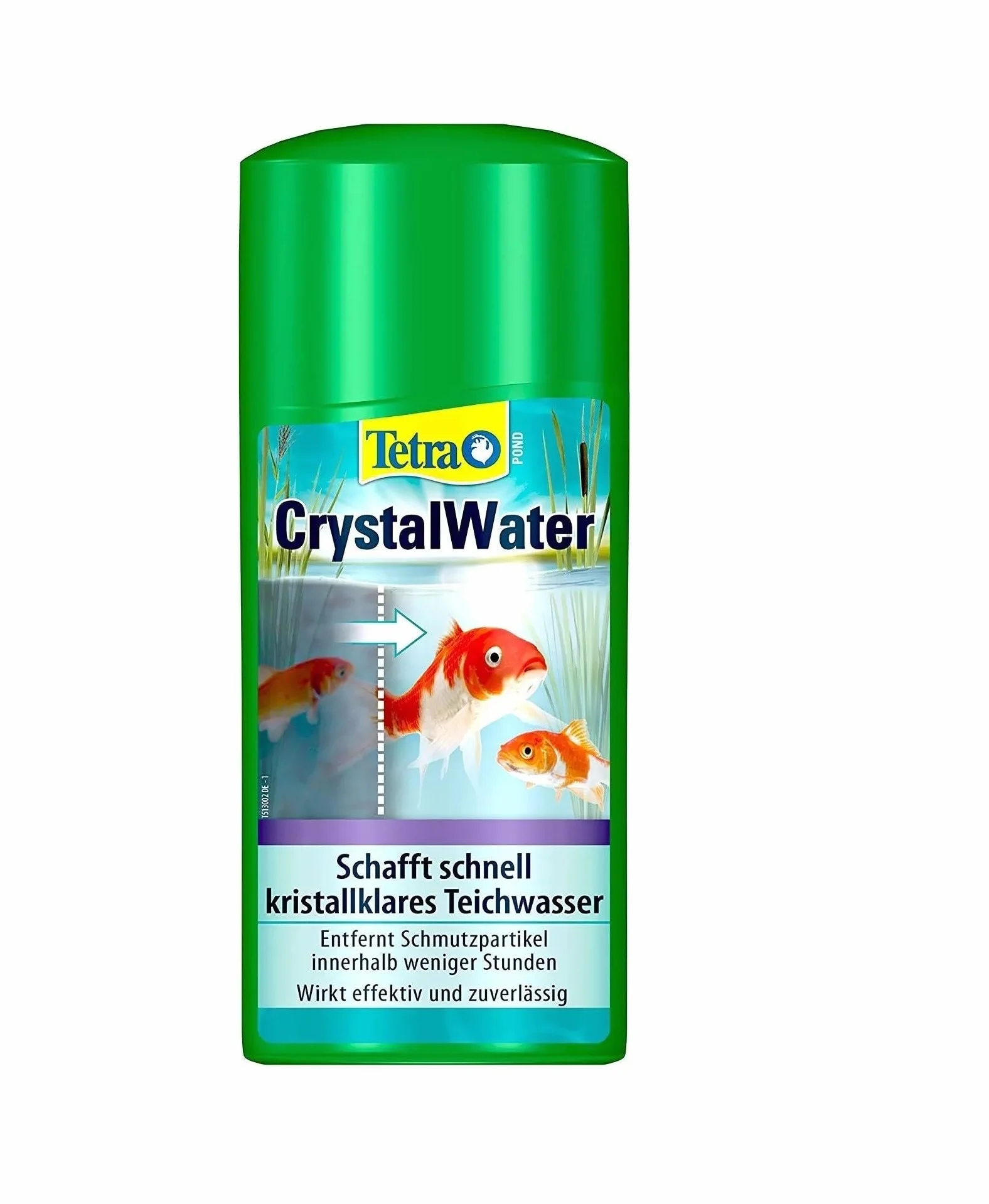 Tetra Pond CrystalWater – oczyszczacz wody przeciwko zmętnieniu dla krystalicznie czystej wody w stawie ogrodowym, 500 ml