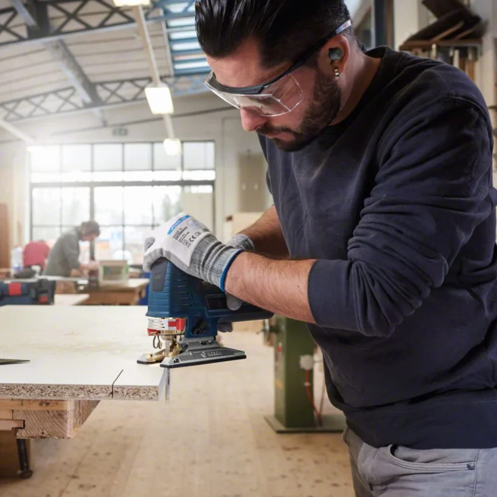 Bosch Professional 10-częściowy zestaw brzeszczotów do wyrzynarek w opakowaniu Robust (do drewna, metalu, laminatu, płyty meblowej, Akcesoria do wyrzynarek z uchwytem T)