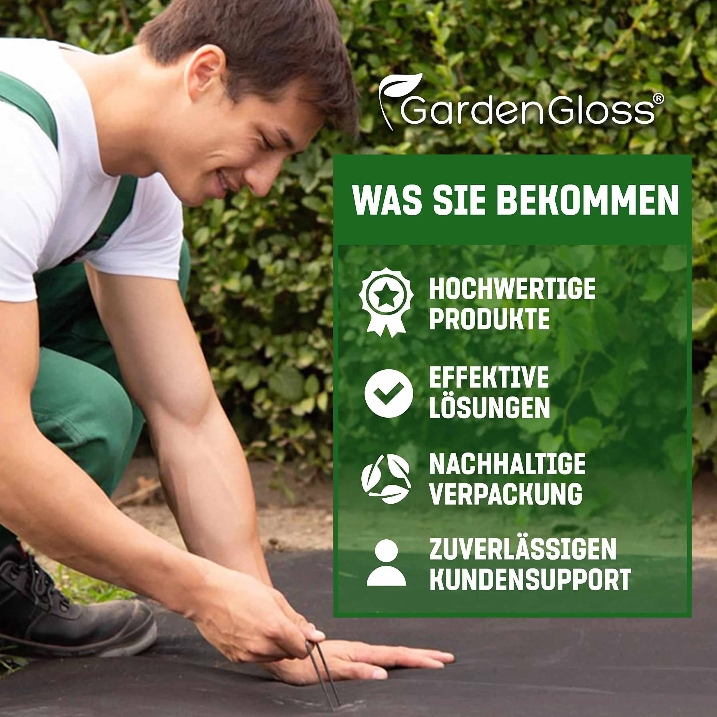 GardenGloss® Kotwy Gruntowe ze Stali, Nieocynkowane (50 Sztuk) – Solidne Kotwy do Agrowłókniny, Ogrodzenia i Siatki – 150 mm Długości, 25 mm Szerokości, Ø 2,7 mm
