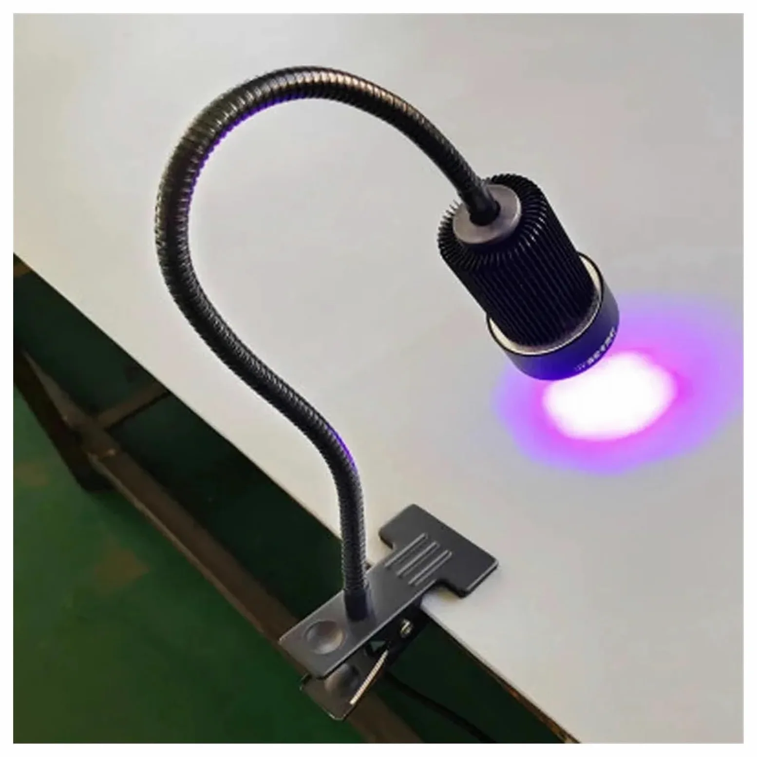 Światło UV, 100W utwardzana promieniami UV lampa ultrafioletowa 395nm do naprawy płytek drukowanych klej bezcieniowy zielony olej światłoczuła żywica druk 3D(395nm)