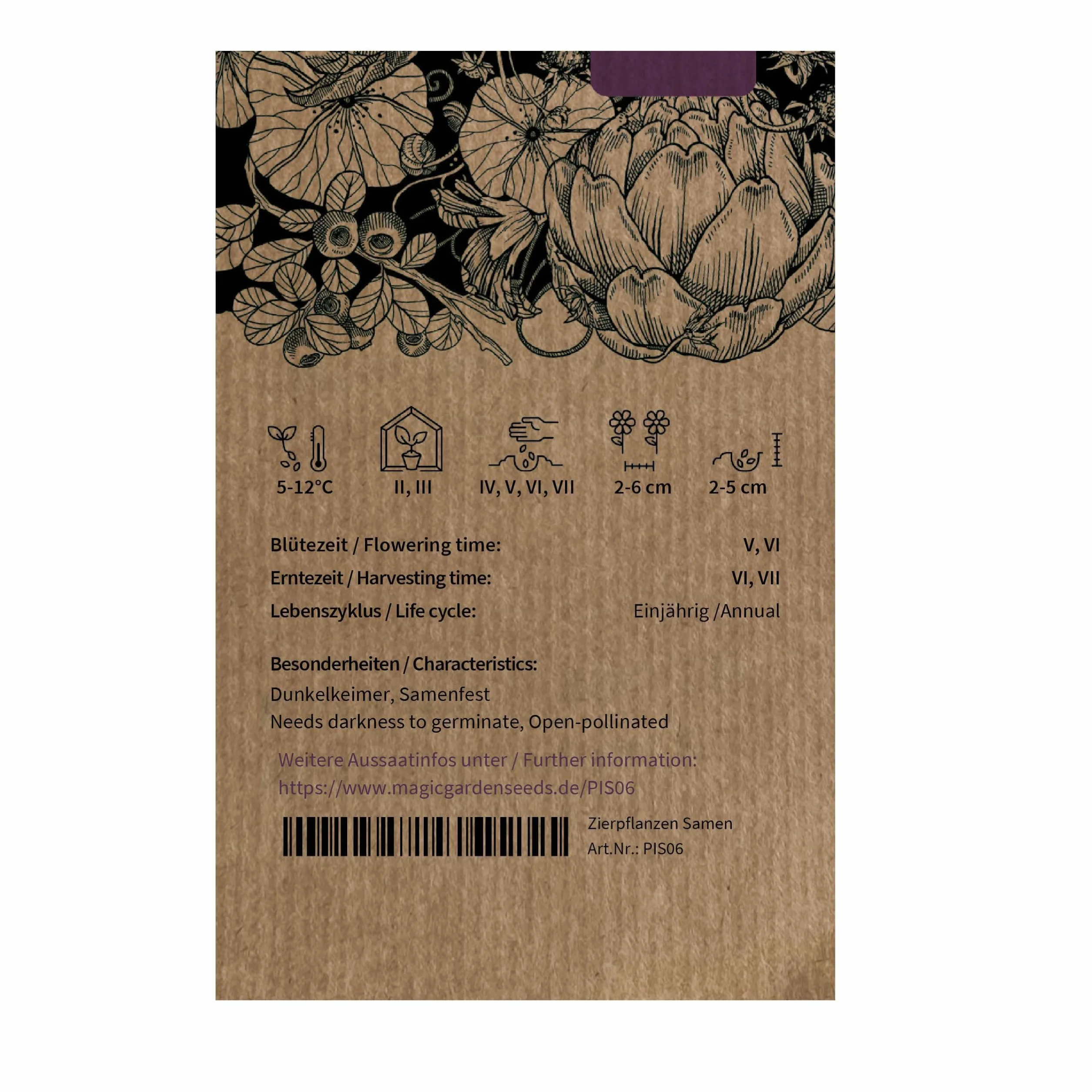 Groszek siewny 'Delikett' (Pisum sativum) ok. 50 nasion Groszek siewny