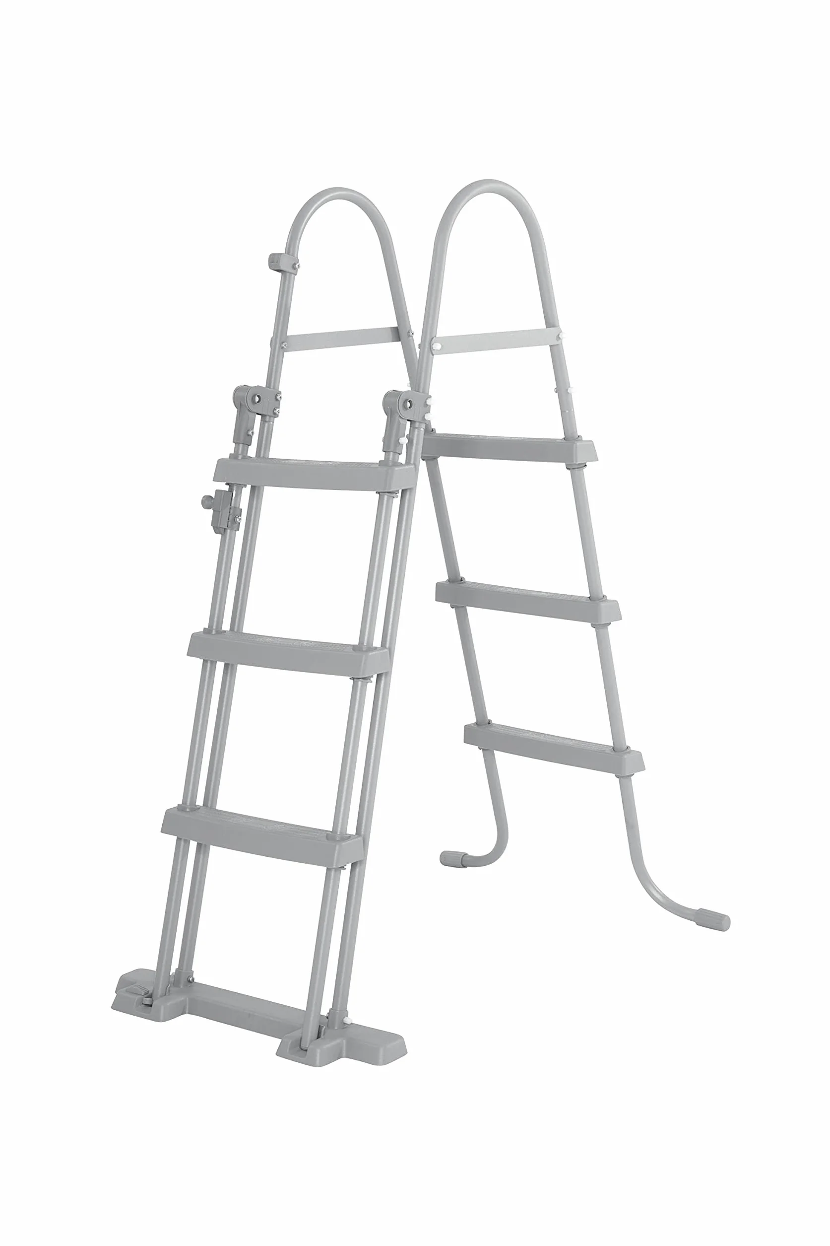 Bestway Drabina basenowa, 106 cm nad ziemią drabina basenowa ze stopniami, łatwy montaż stopni basenowych
