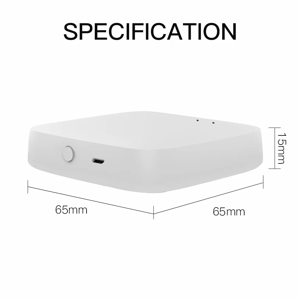 MOES Tuya ZigBee i BLE Multi-Mode Smart Home Gateway WiFi Mesh Hub