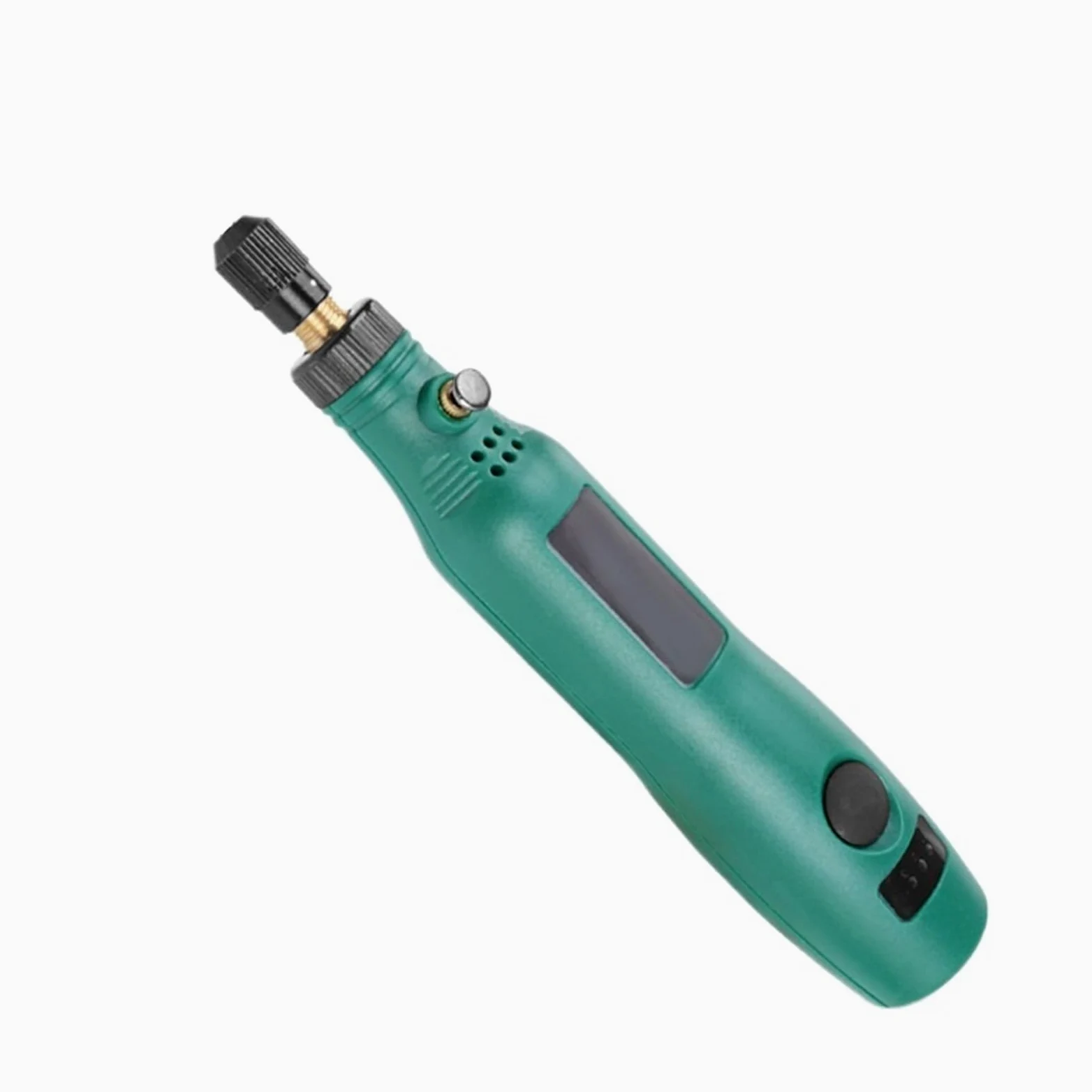Elektryczna szlifierka kątowa, Zestaw narzędzi obrotowych USB Mini Wiertarka bezprzewodowa 3-biegowa Elektryczna wiertarka do rzeźbienia do polerowania biżuterii Narzędzia do rzeźbienia