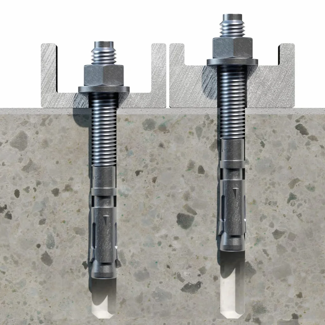 INDEX Fixing Systems 50 sztuk kotw do dużych obciążeń, ocynkowane, M12 x 90 mm, średnica 12 mm